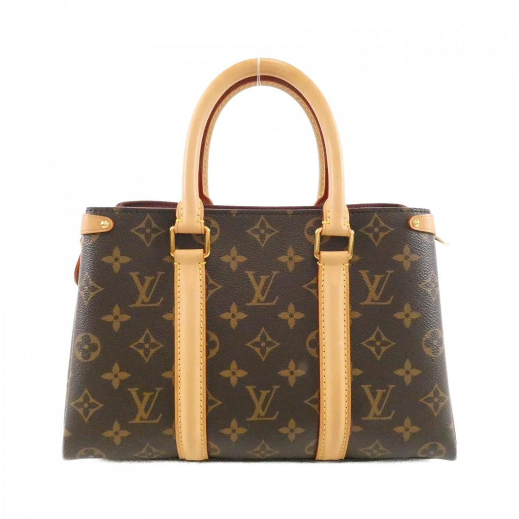 Louis Vuitton Marron Coated Canvas Handbag