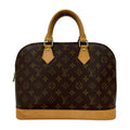 Louis Vuitton Brown Leather Pvc Boston Bag Handbag