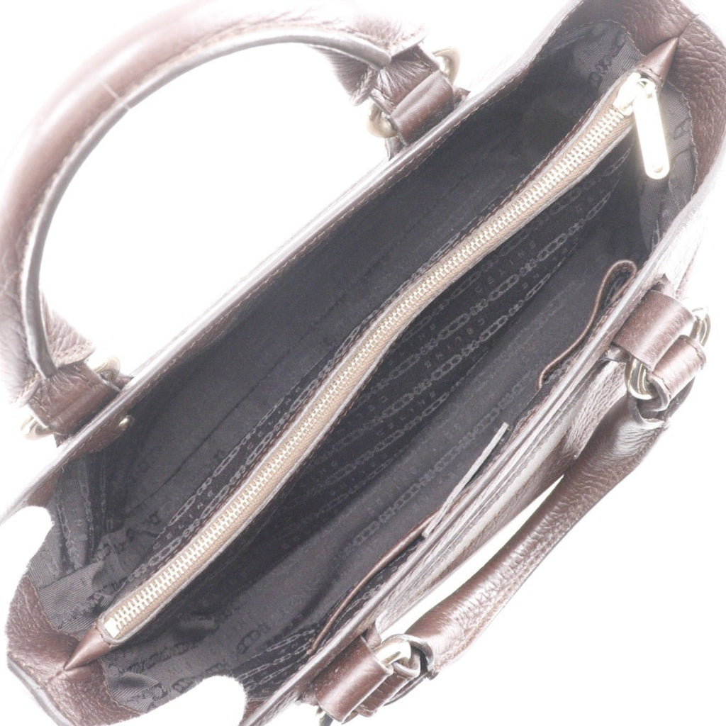 Celine Brown Leather Handbag