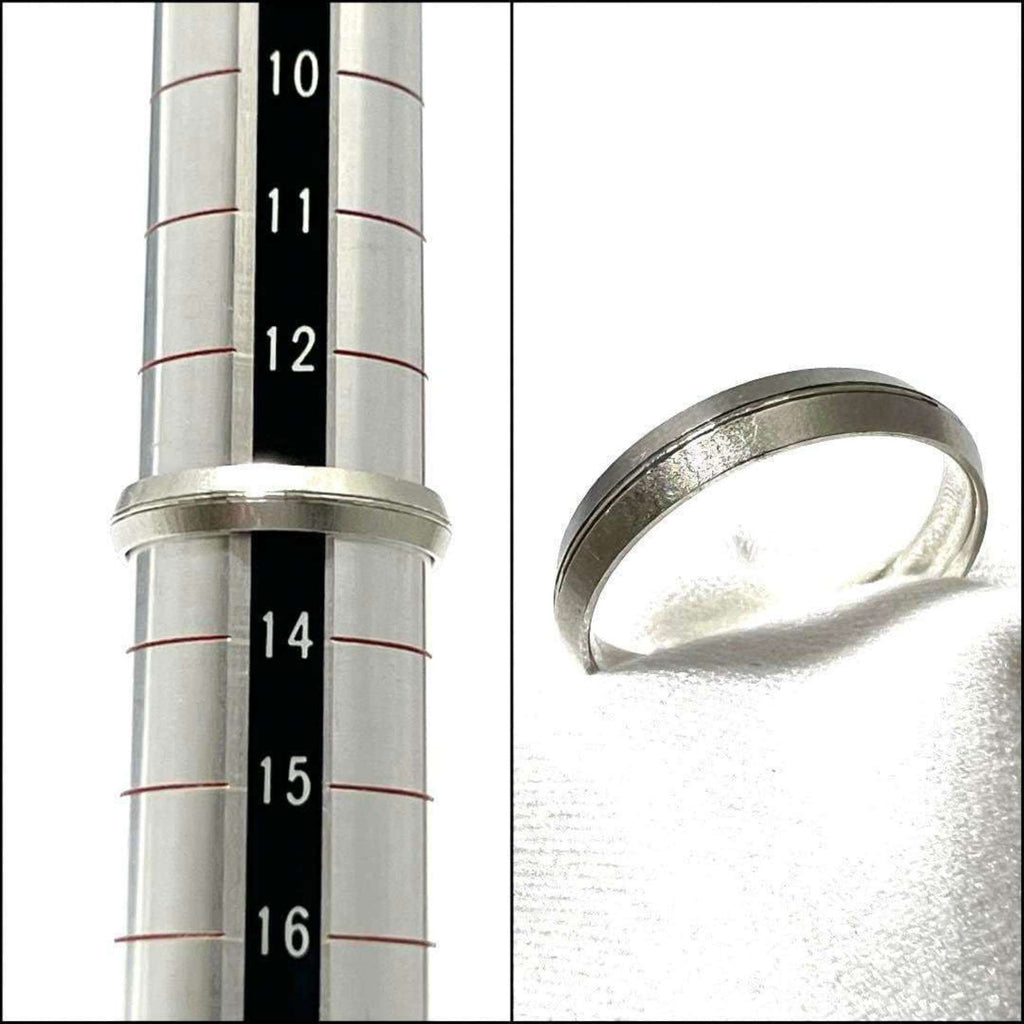 Celine Platinum 850 Band Ring