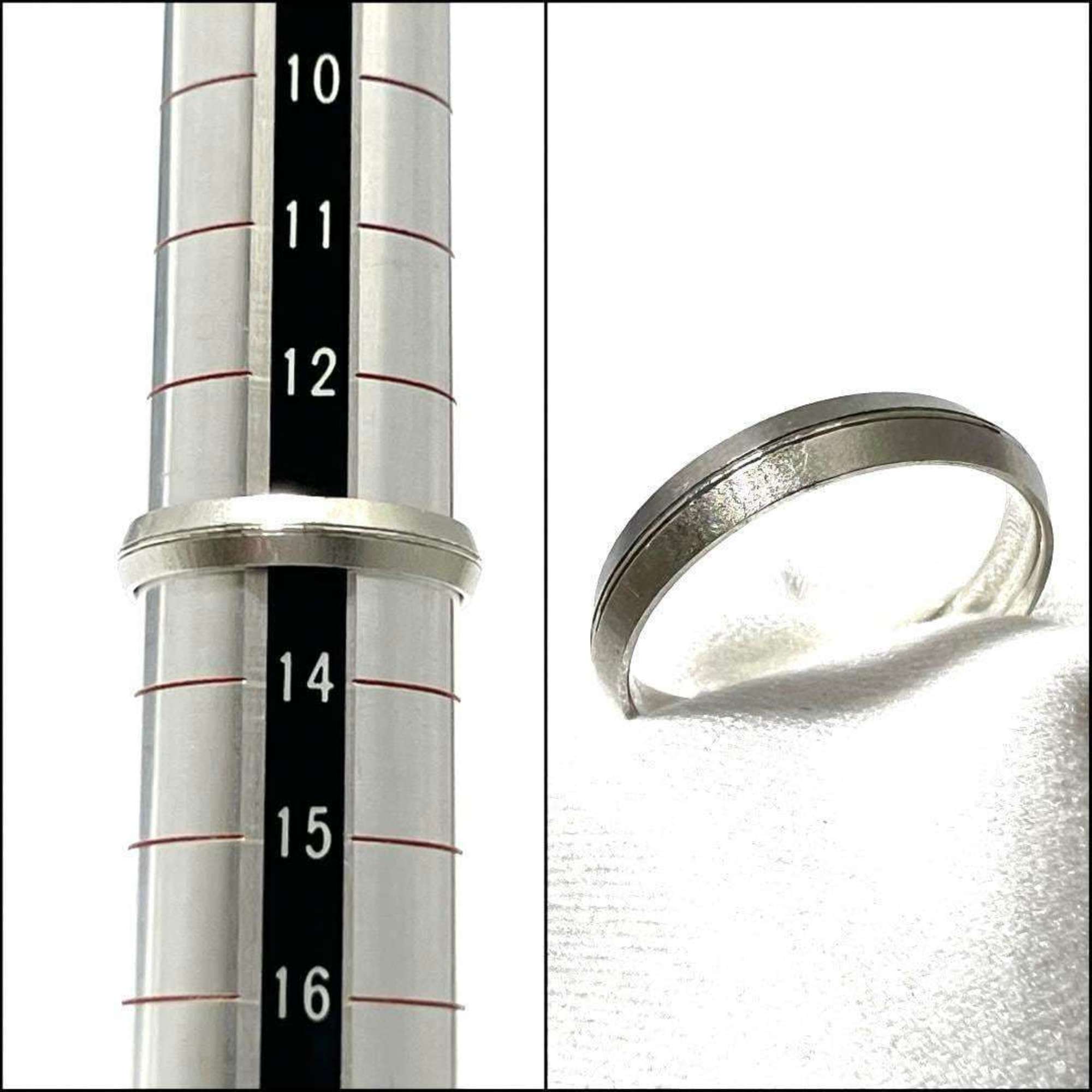 Celine Platinum 850 Band Ring
