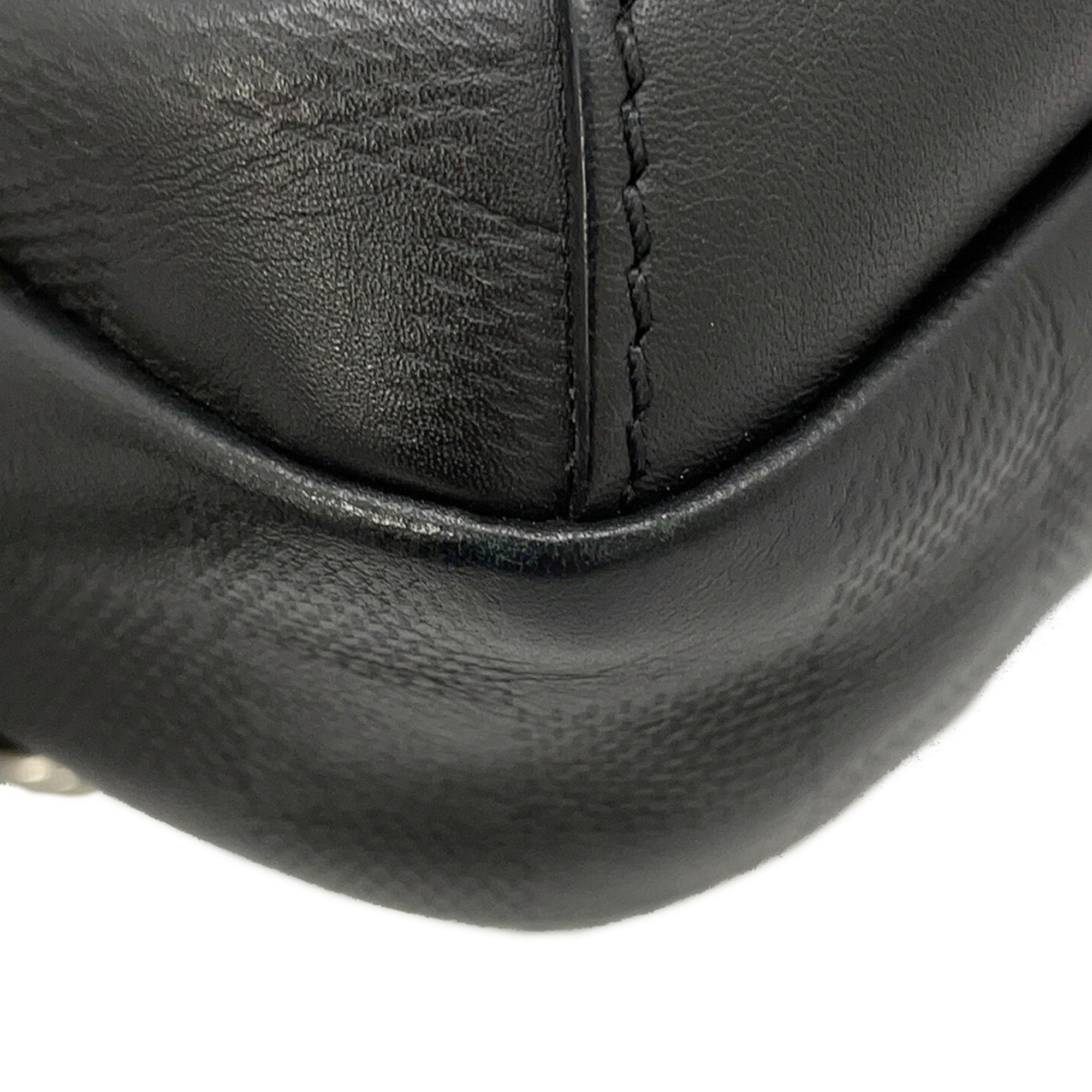 Louis Vuitton Black Damier Canvas Infini Onyx Damier Infini Leather Sling Bag