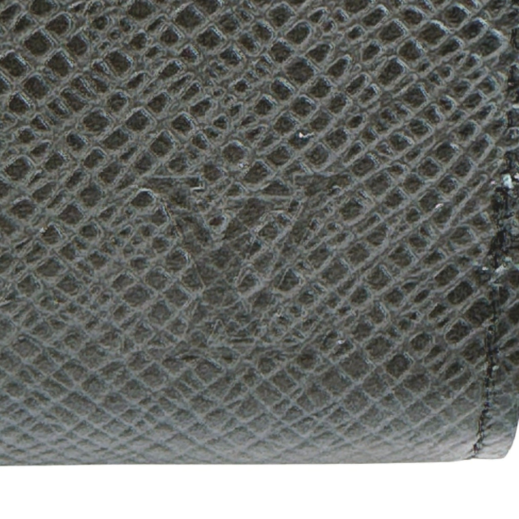 Louis Vuitton Taiga Ardoise Black Taiga Leather Coin Purse/Coin Case