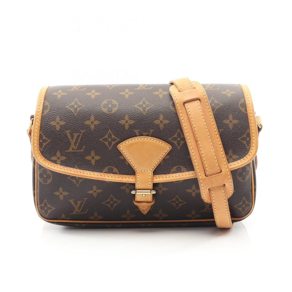 Louis Vuitton Brown Pvc Leather Shoulder Bag