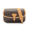 Louis Vuitton Brown Pvc Leather Shoulder Bag