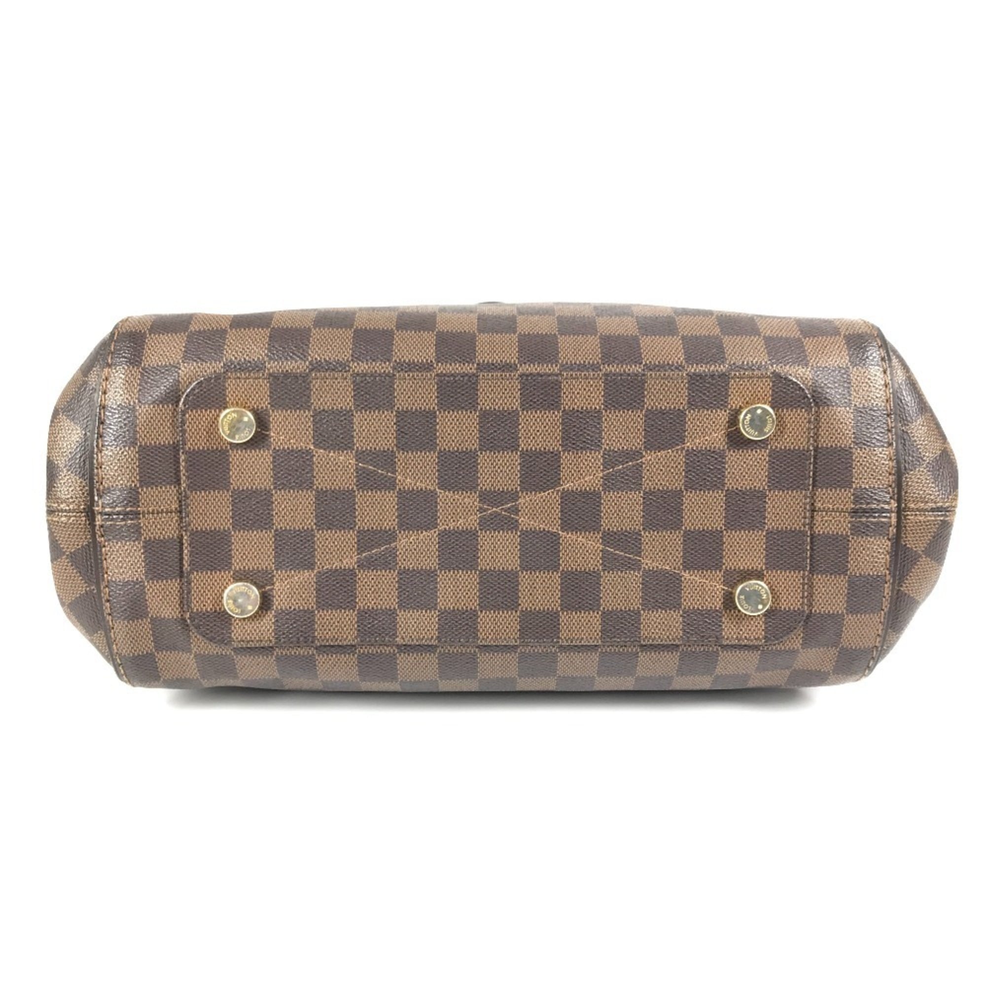Louis Vuitton Damier Brown Ebene Damier Canvas Shoulder Bag Tote Bag