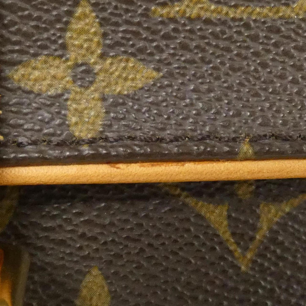 Louis Vuitton Marron Coated Canvas Backpack
