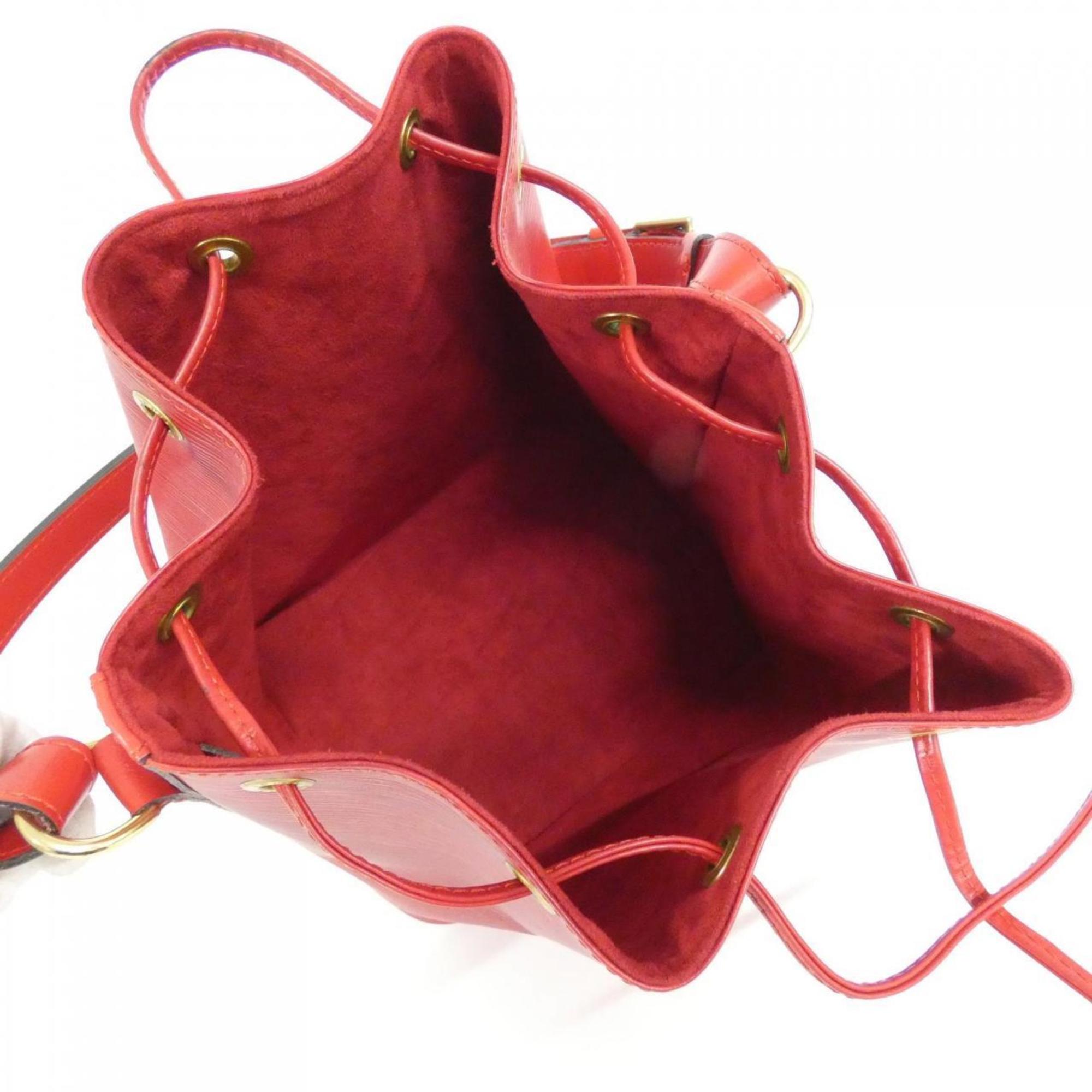 Louis Vuitton Red Color Leather Shoulder Bag
