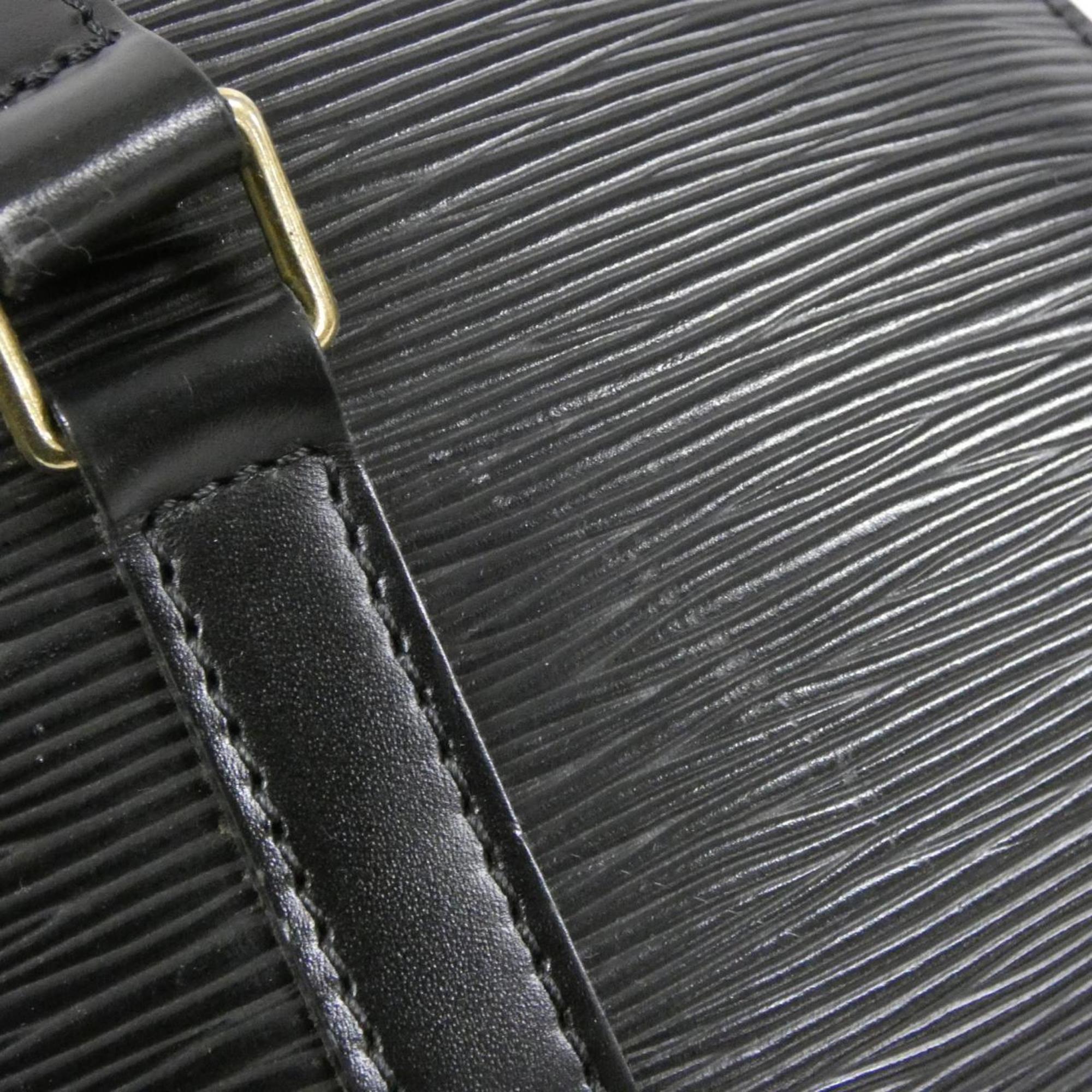 Louis Vuitton Epi Black Leather Handbag