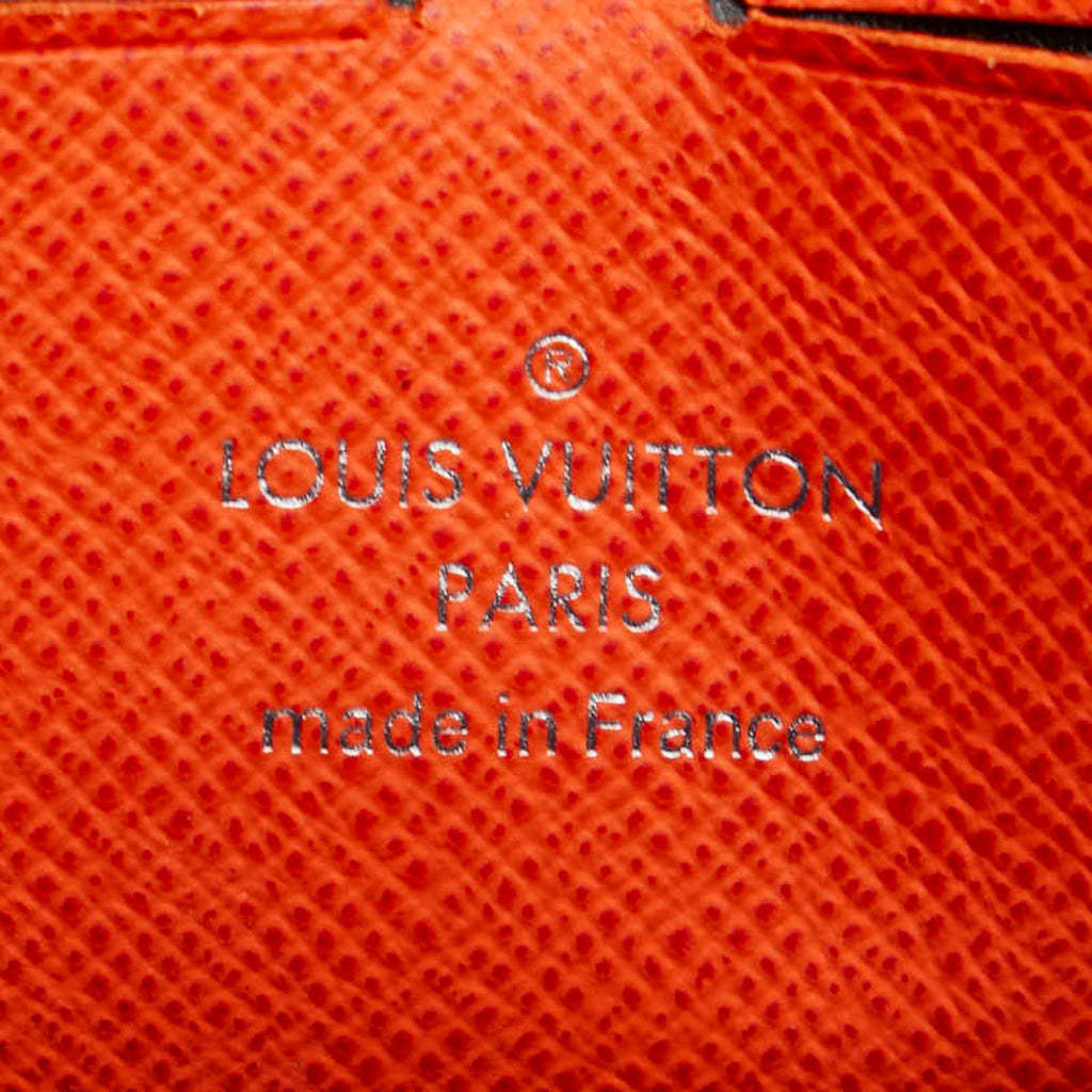 Louis Vuitton Black Navy Leather Pvc Clutch Bag