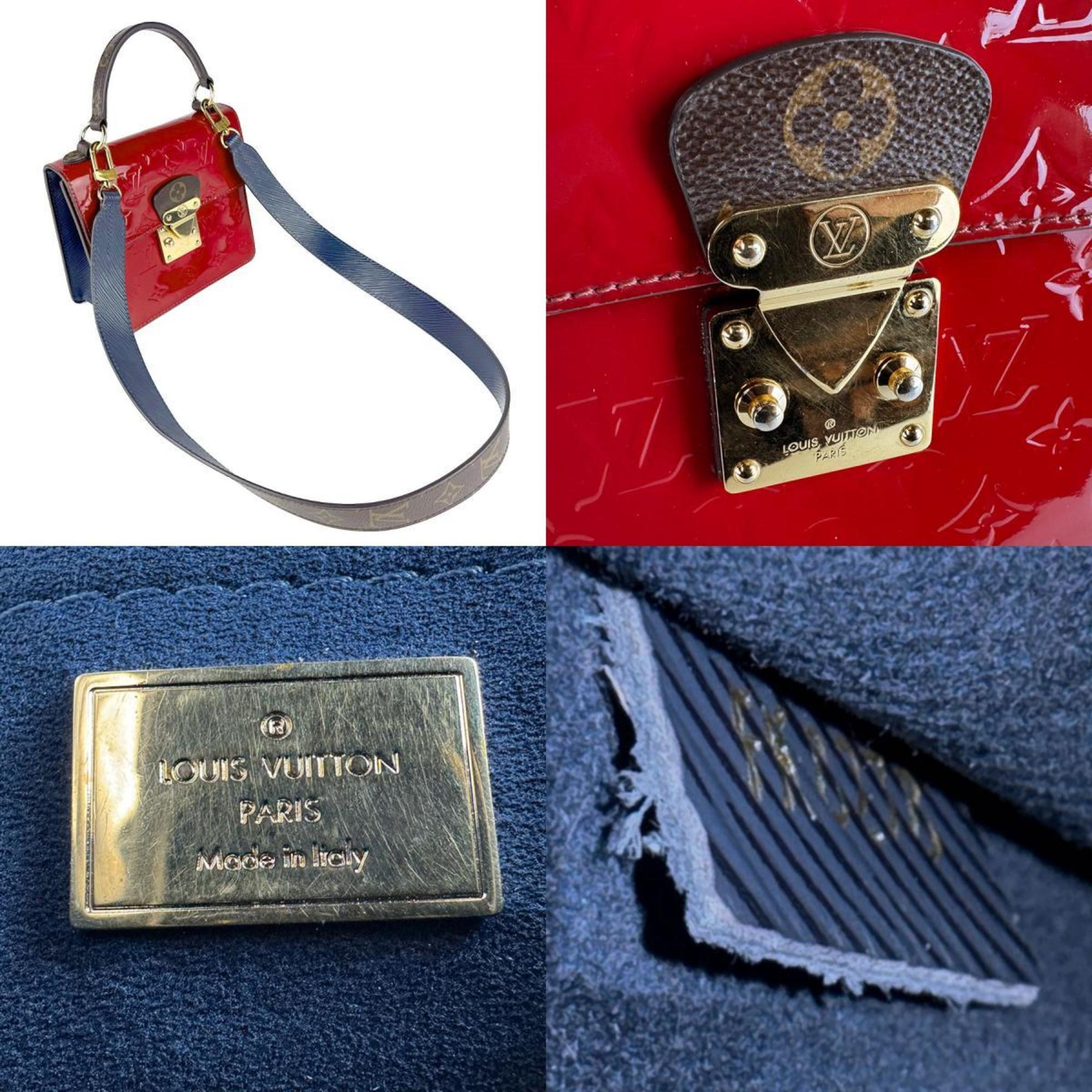 Louis Vuitton Monogram Sacrlet Monogram Vernis Shoulder Bag