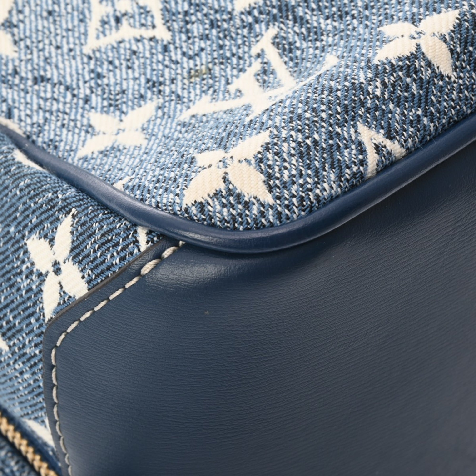 Louis Vuitton Blue Monogram Jacquard Denim Handbag