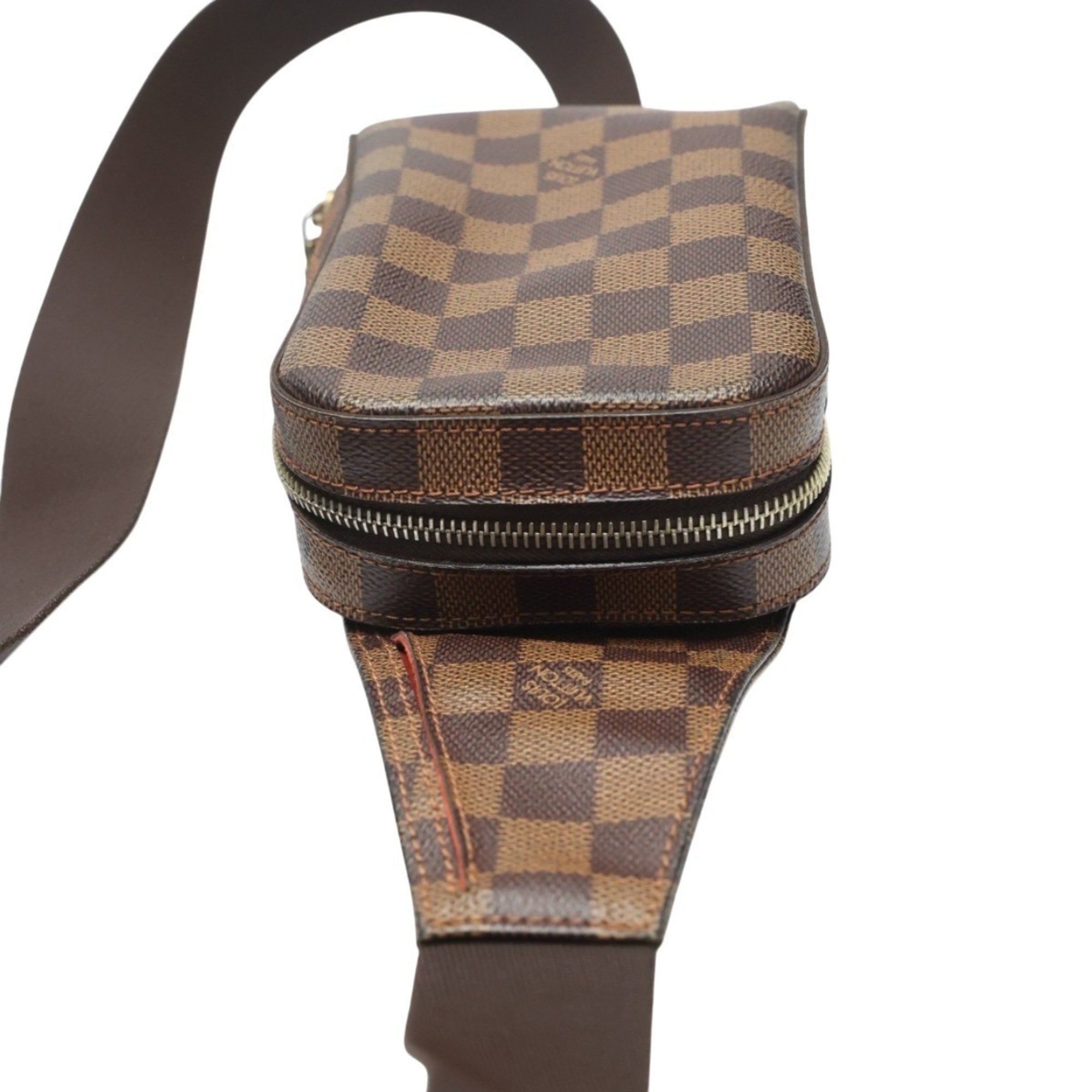 Louis Vuitton Brown Damier Canvas Ebene Damier Canvas Pouch Sling Bag