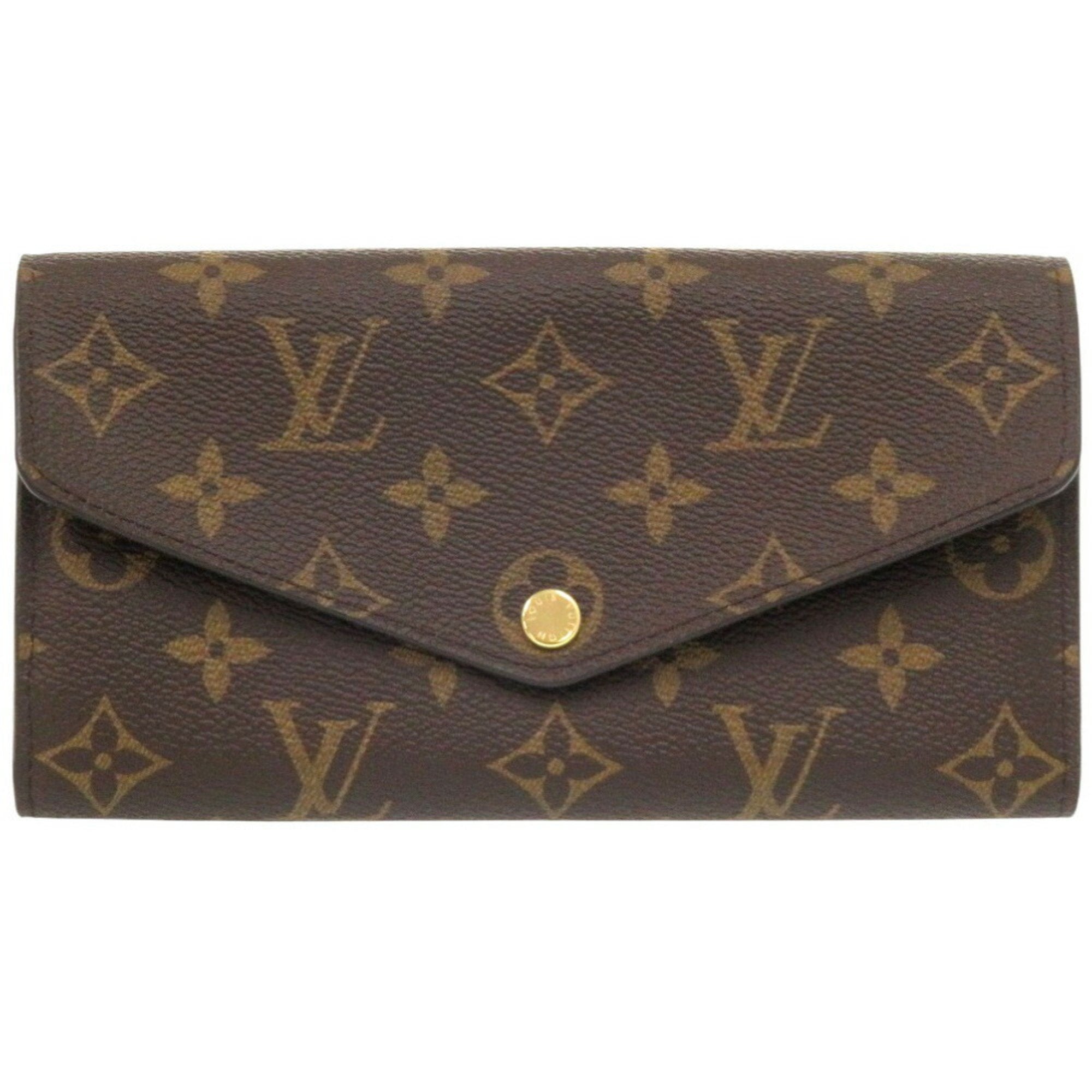 Louis Vuitton Brown Monogram Monogram Long Wallet