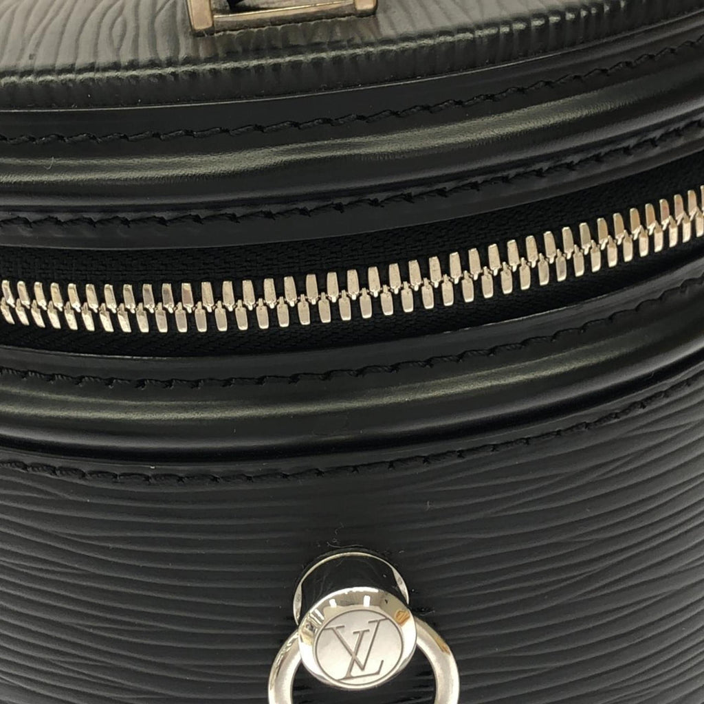 Louis Vuitton Black Leather Handbag