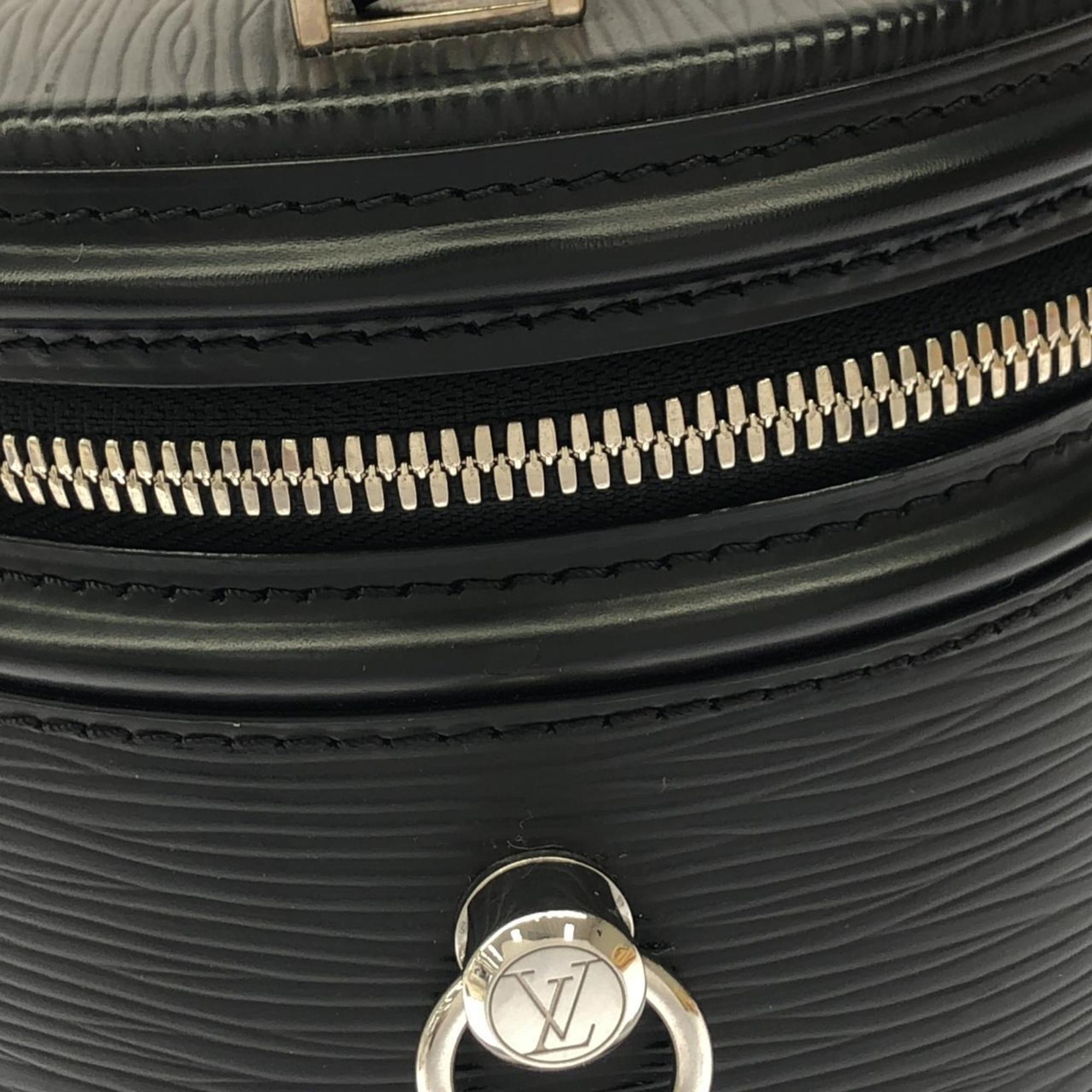 Louis Vuitton Black Leather Handbag