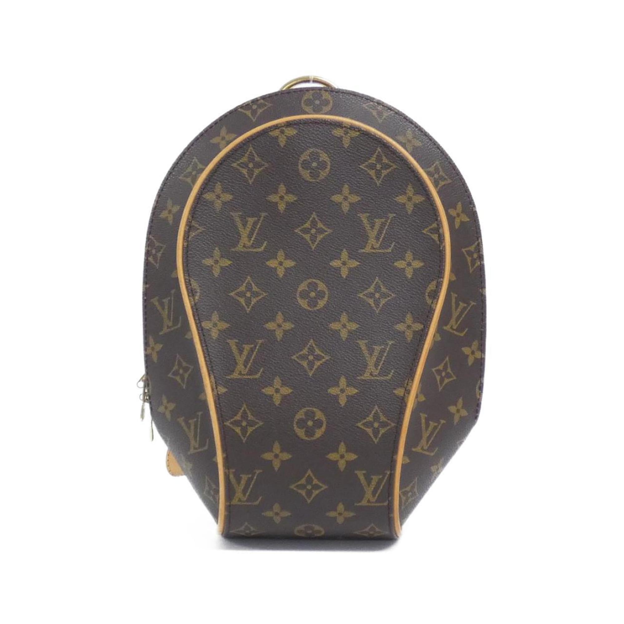 Louis Vuitton Marron Coated Canvas Backpack