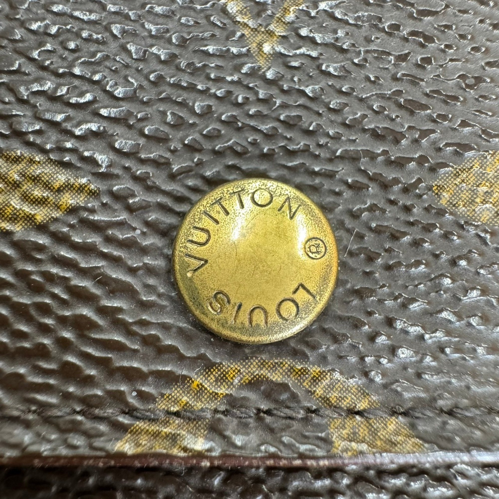 Louis Vuitton Brown Monogram Long Wallet