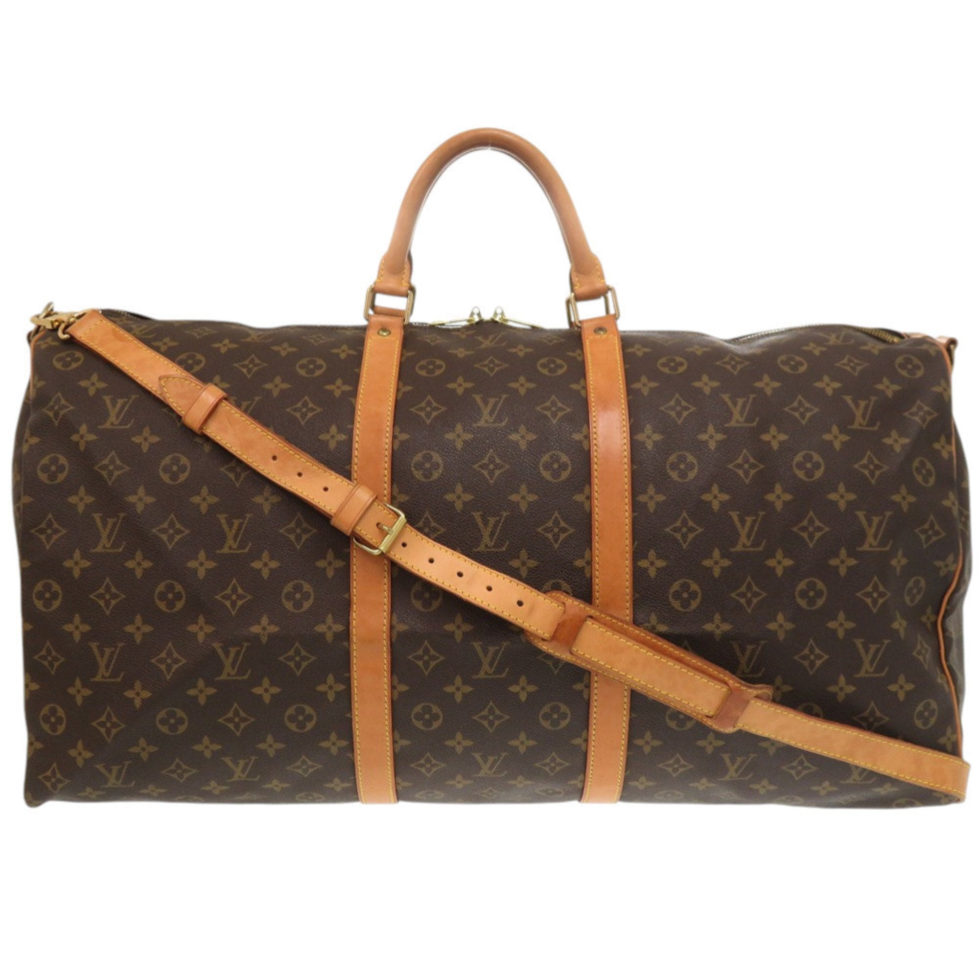 Louis Vuitton Brown Monogram Canvas Boston Bag