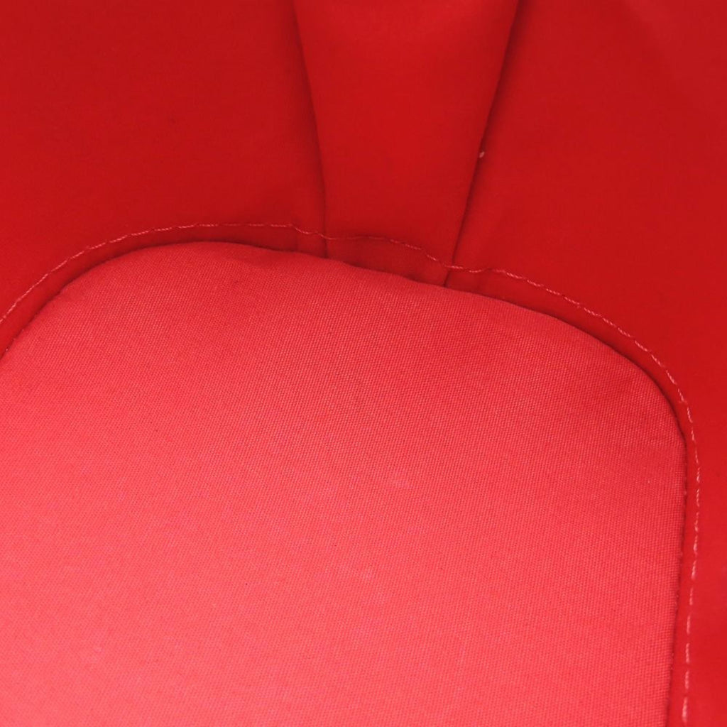 Louis Vuitton Rose Litchi Patent Leather Handbag