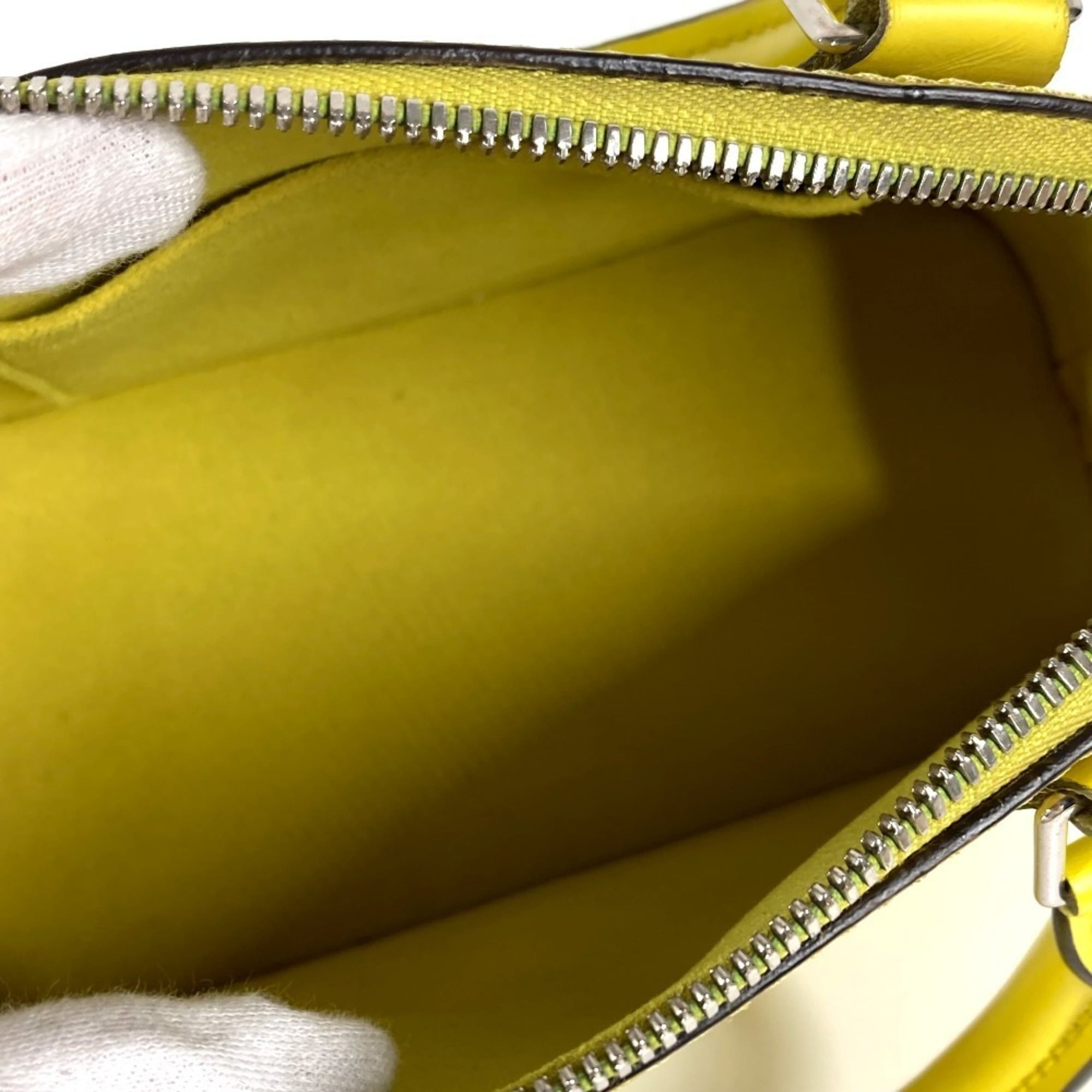 Louis Vuitton Pistache Yellow Epi Leather Handbag Shoulder Bag