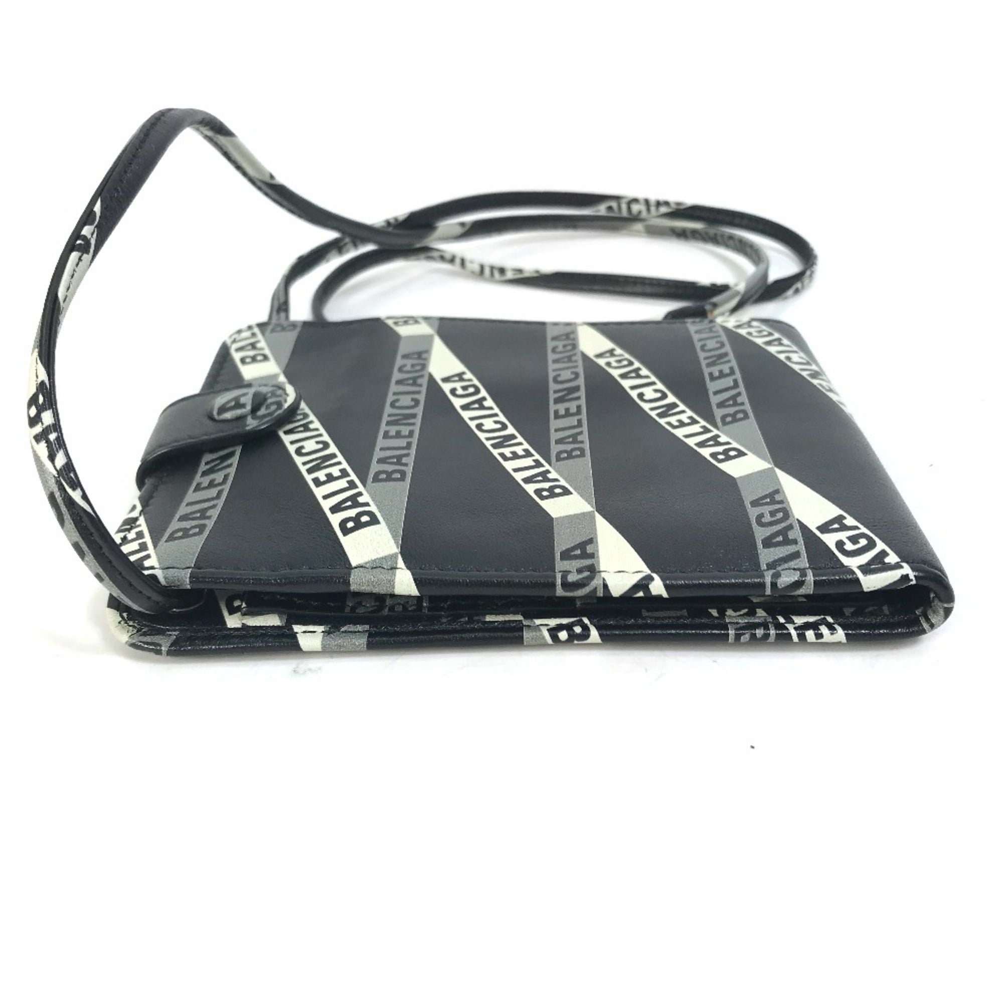 Balenciaga Black Leather Shoulder