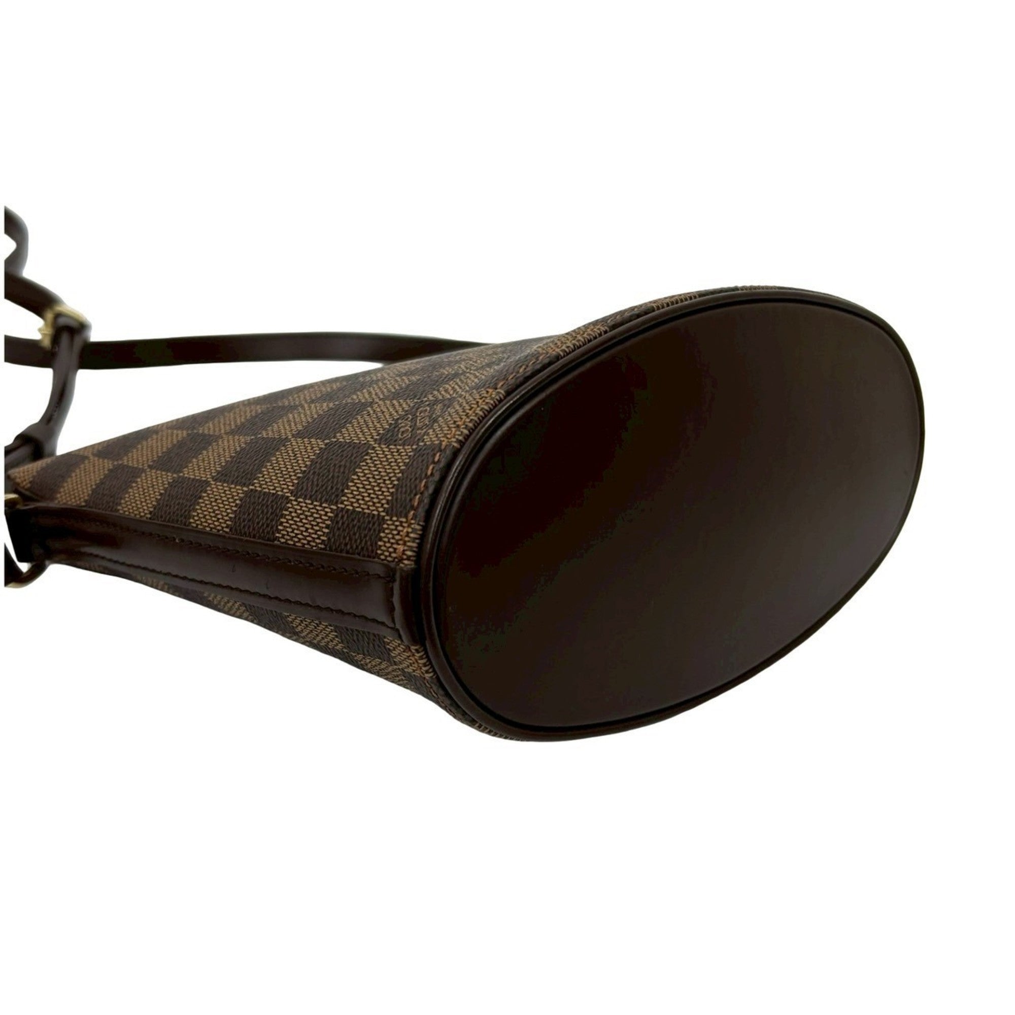 Louis Vuitton Brown Leather Pvc Pochette Shoulder Bag