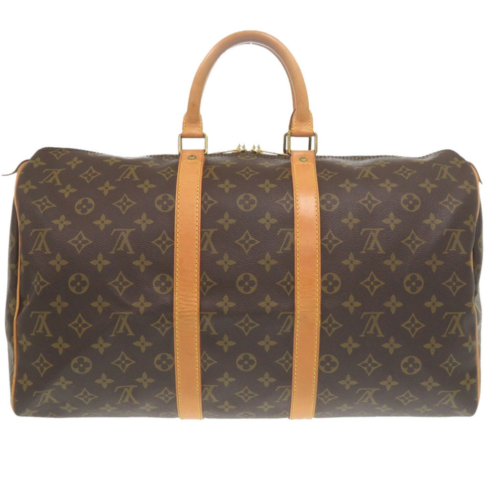 Louis Vuitton Monogram Brown Monogram Monogram Boston Bag