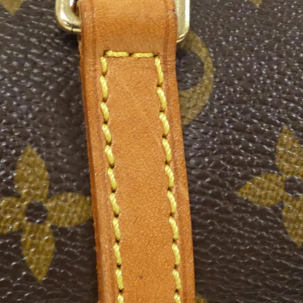 Louis Vuitton Marron Coated Canvas Handbag