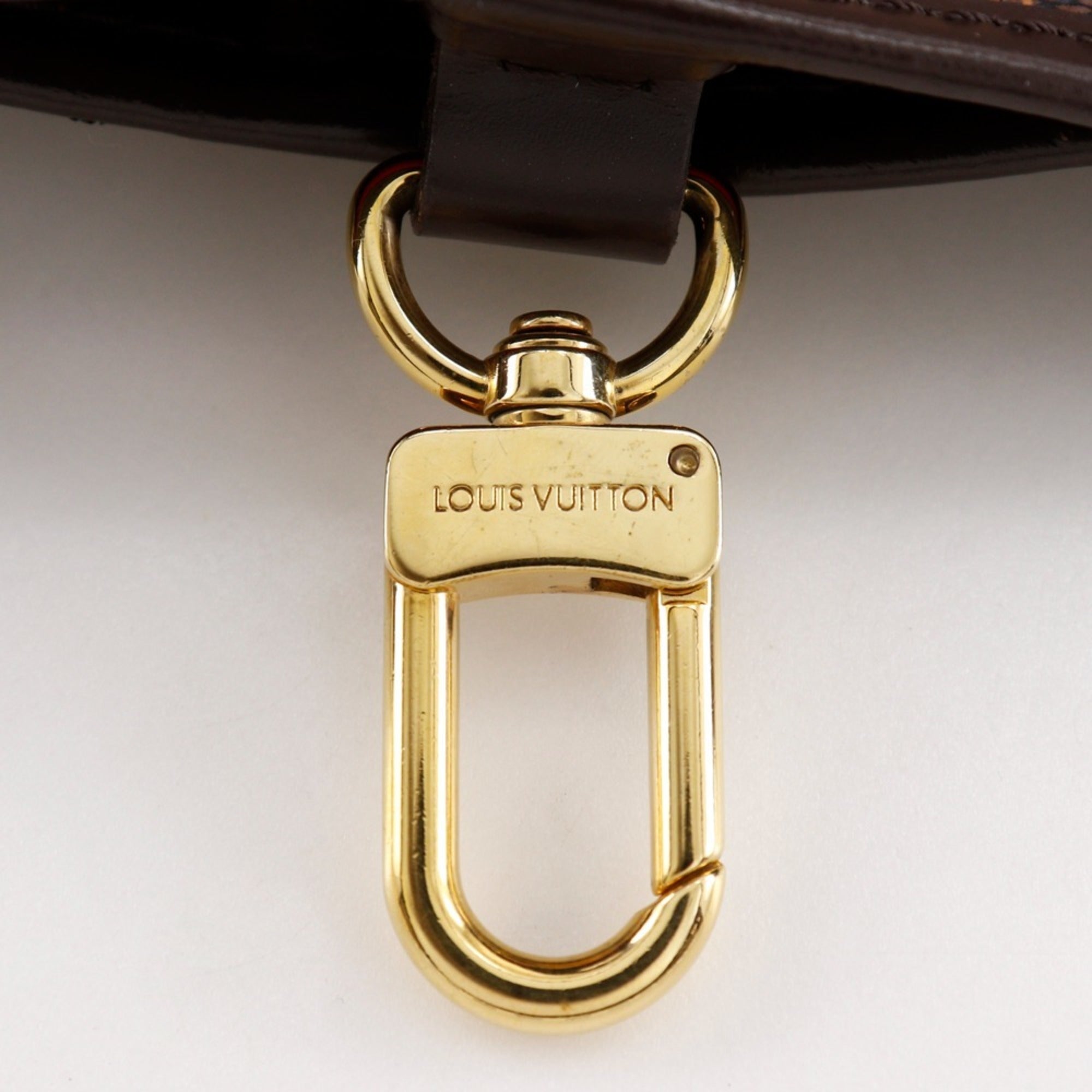 Louis Vuitton Brown Damier Canvas Tote Bag