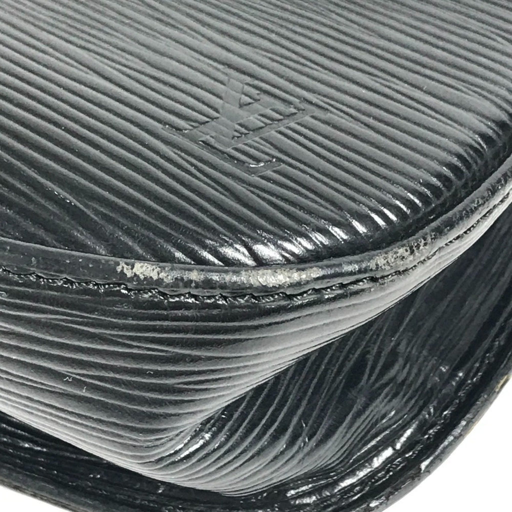 Louis Vuitton Black Noir Epi Leather Shoulder Bag