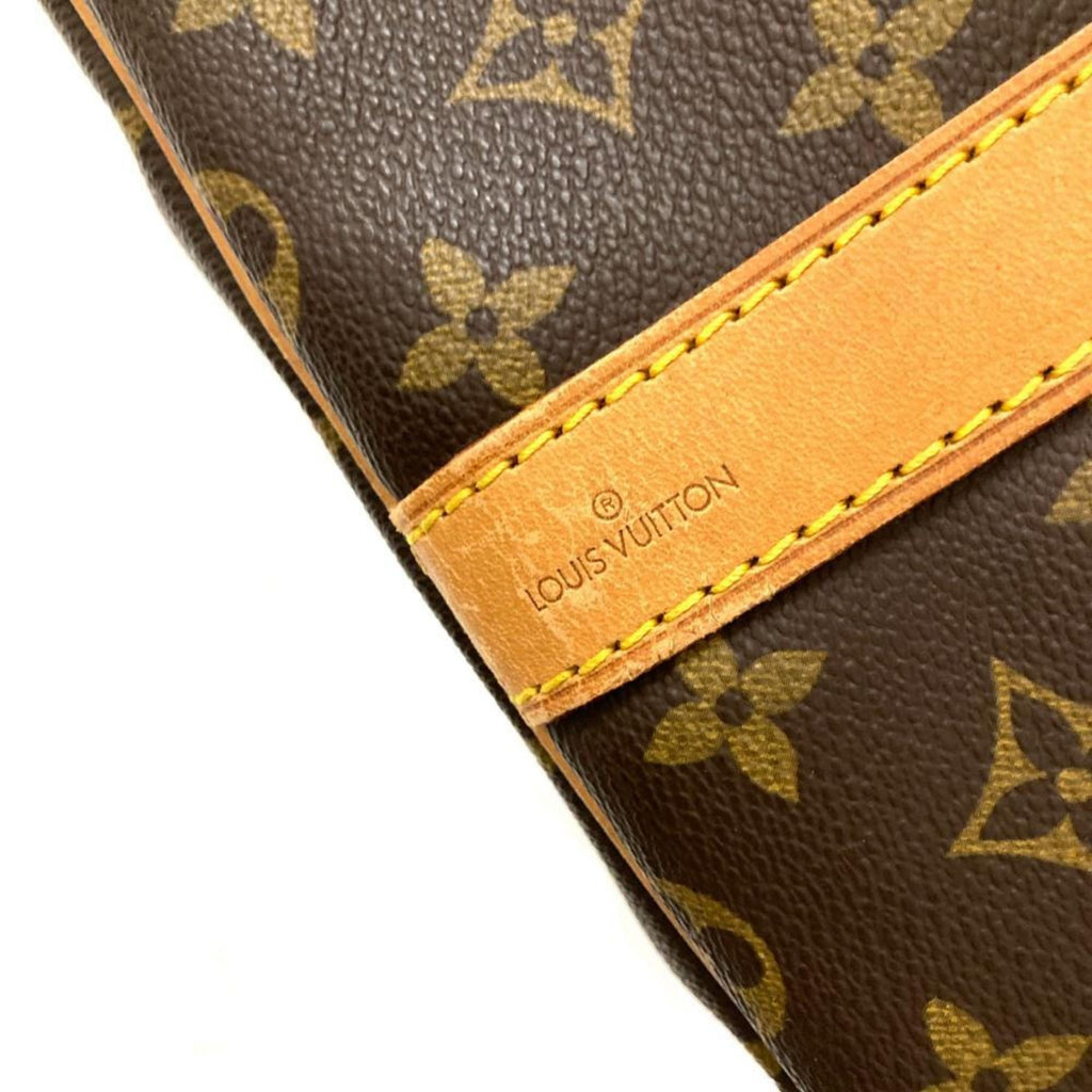 Louis Vuitton Monogram Brown Monogram Leather Boston Bag