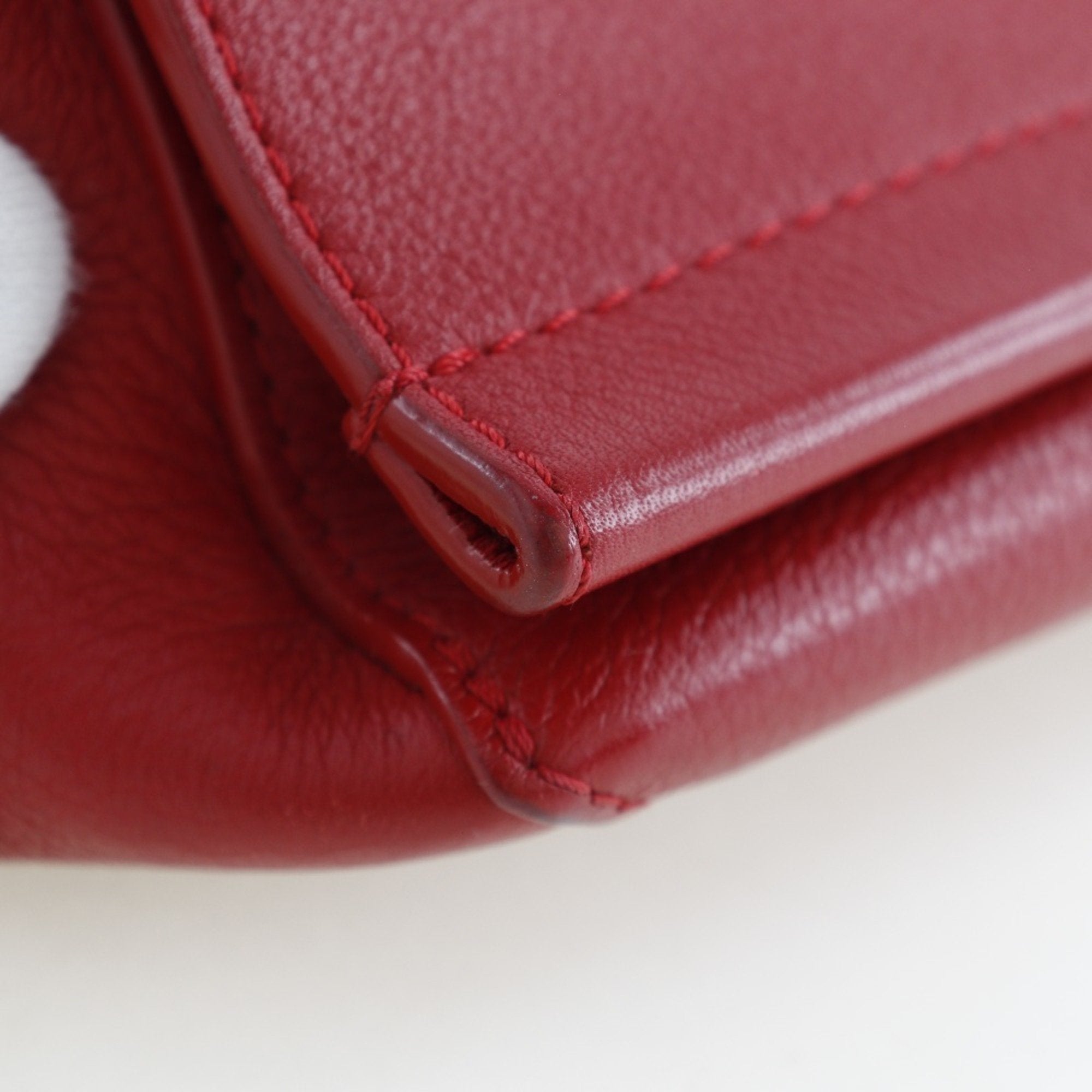 Louis Vuitton Red Color Ruby Leather Shoulder Bag