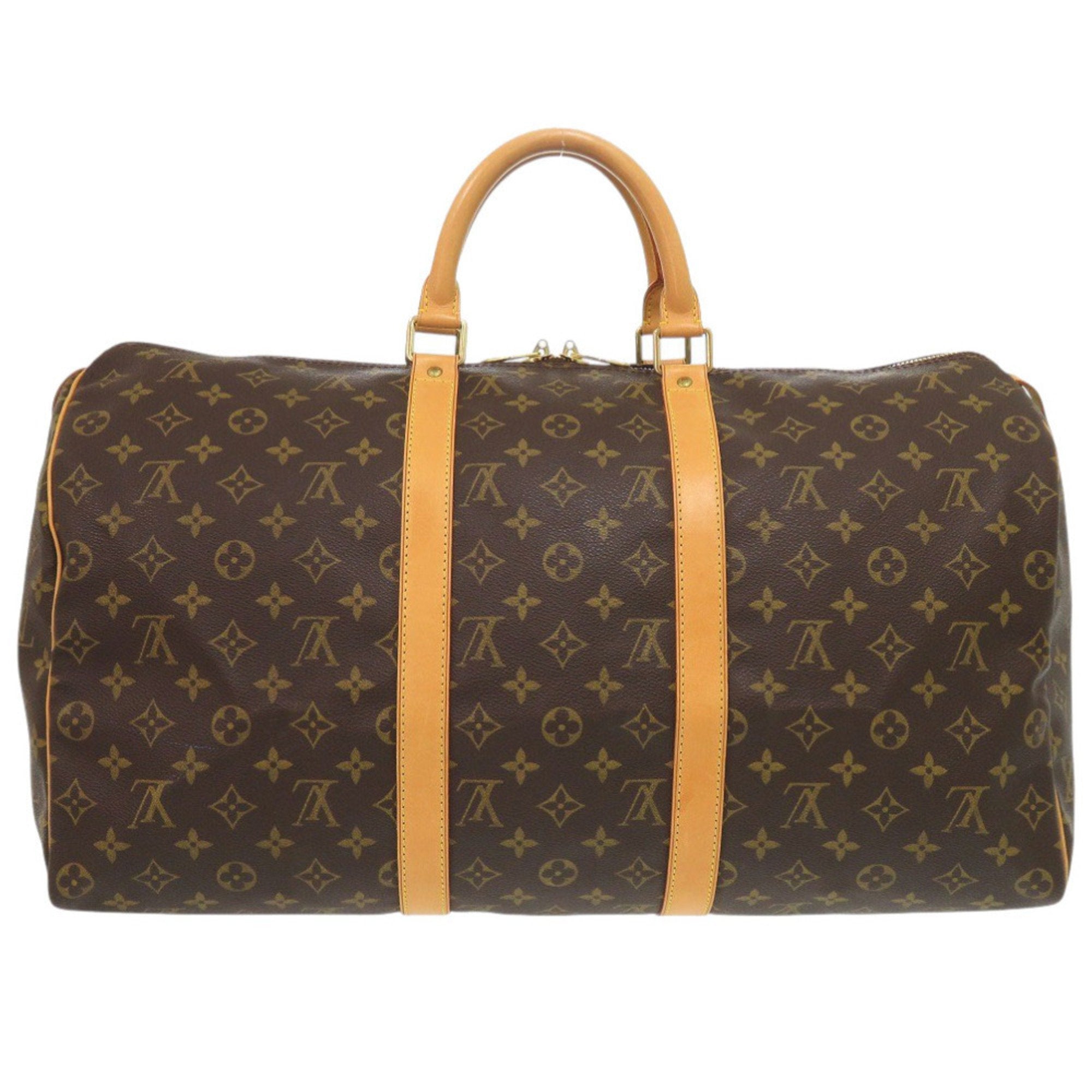 Louis Vuitton Brown Monogram Monogram Boston Bag