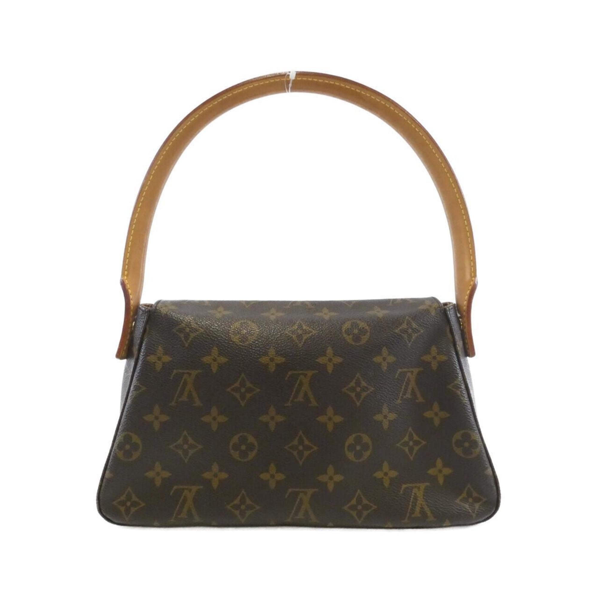 Louis Vuitton Brown Coated Canvas Shoulder Bag