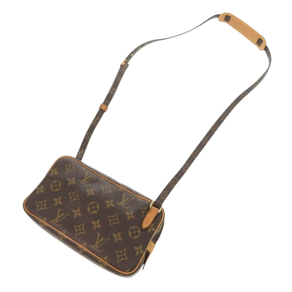 Louis Vuitton Brown Monogram Canvas Shoulder Bag