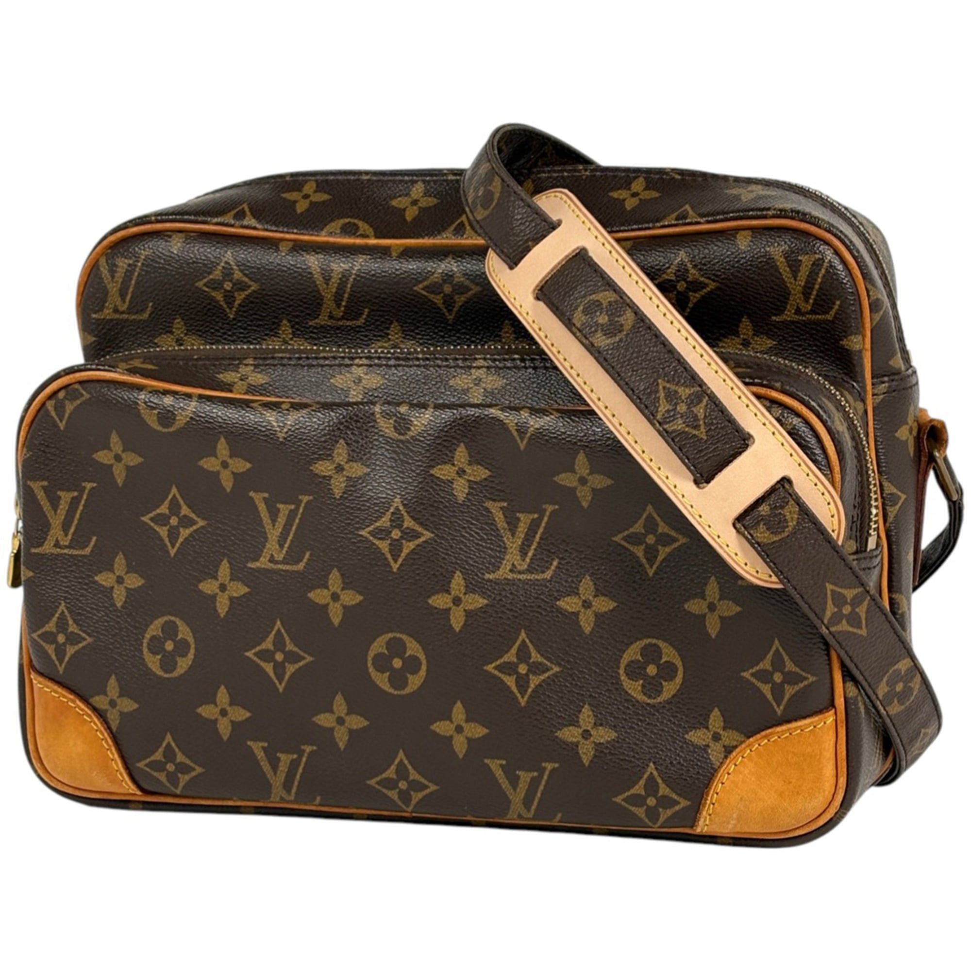 Louis Vuitton Brown Monogram Shoulder Bag