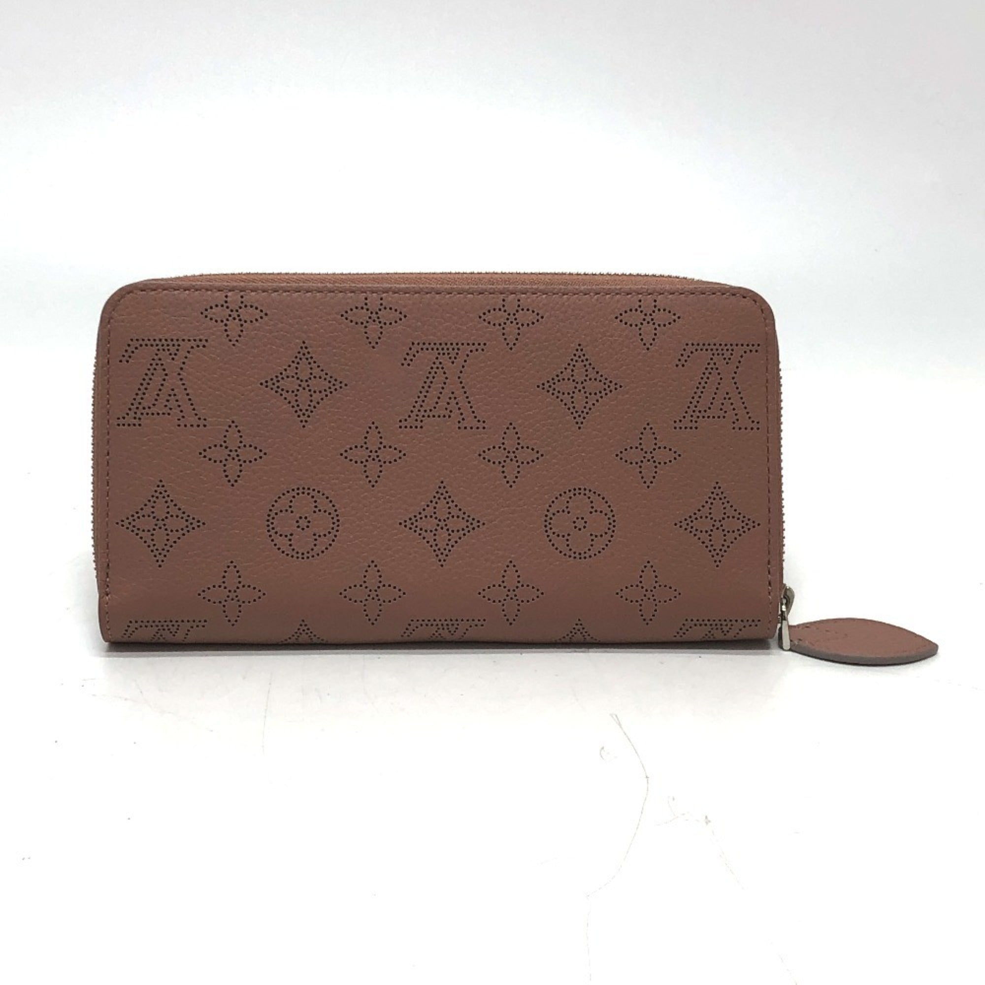 Louis Vuitton Mahina Pink Mahina Leather Long Wallet
