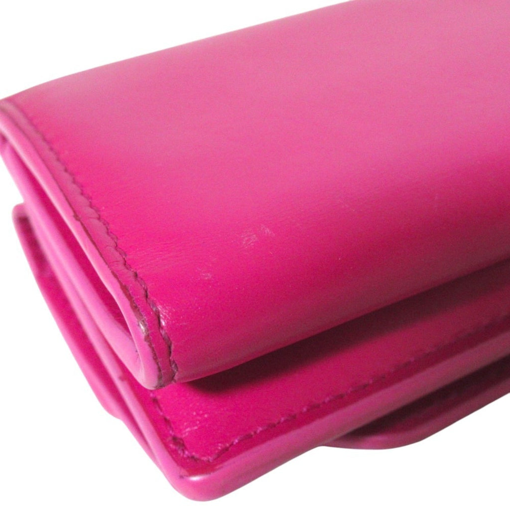 Balenciaga Pink Leather Wallet (Tri-Fold)