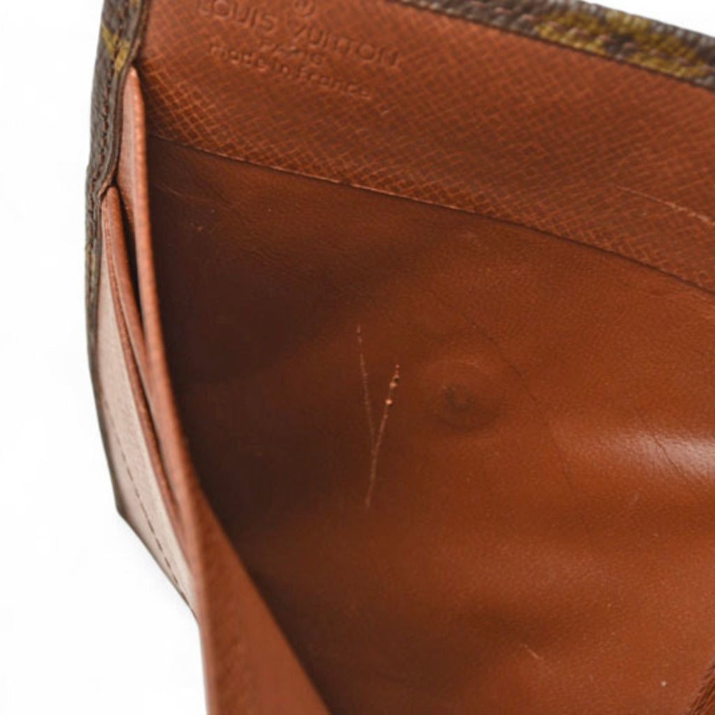 Louis Vuitton Brown Coated Canvas Wallet