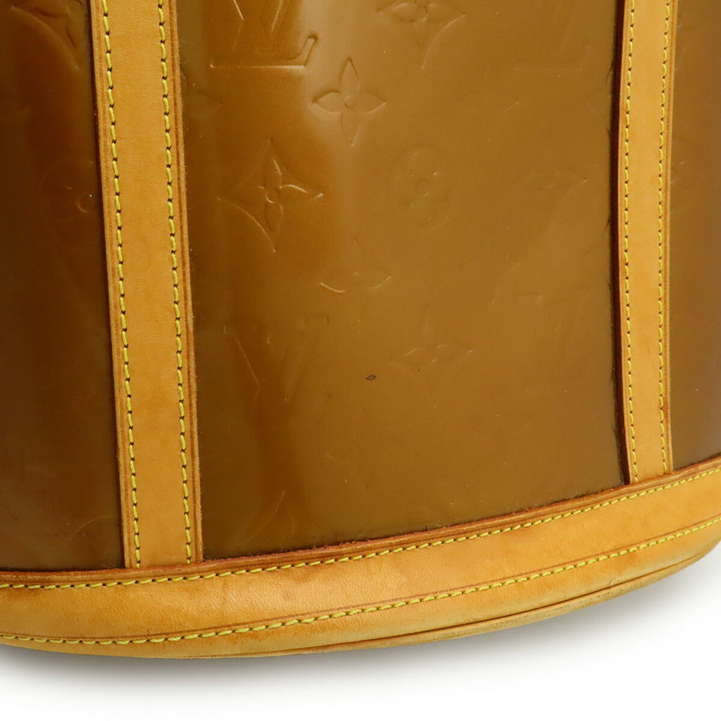 Louis Vuitton Brown Leather Shoulder Bag Tote Bag