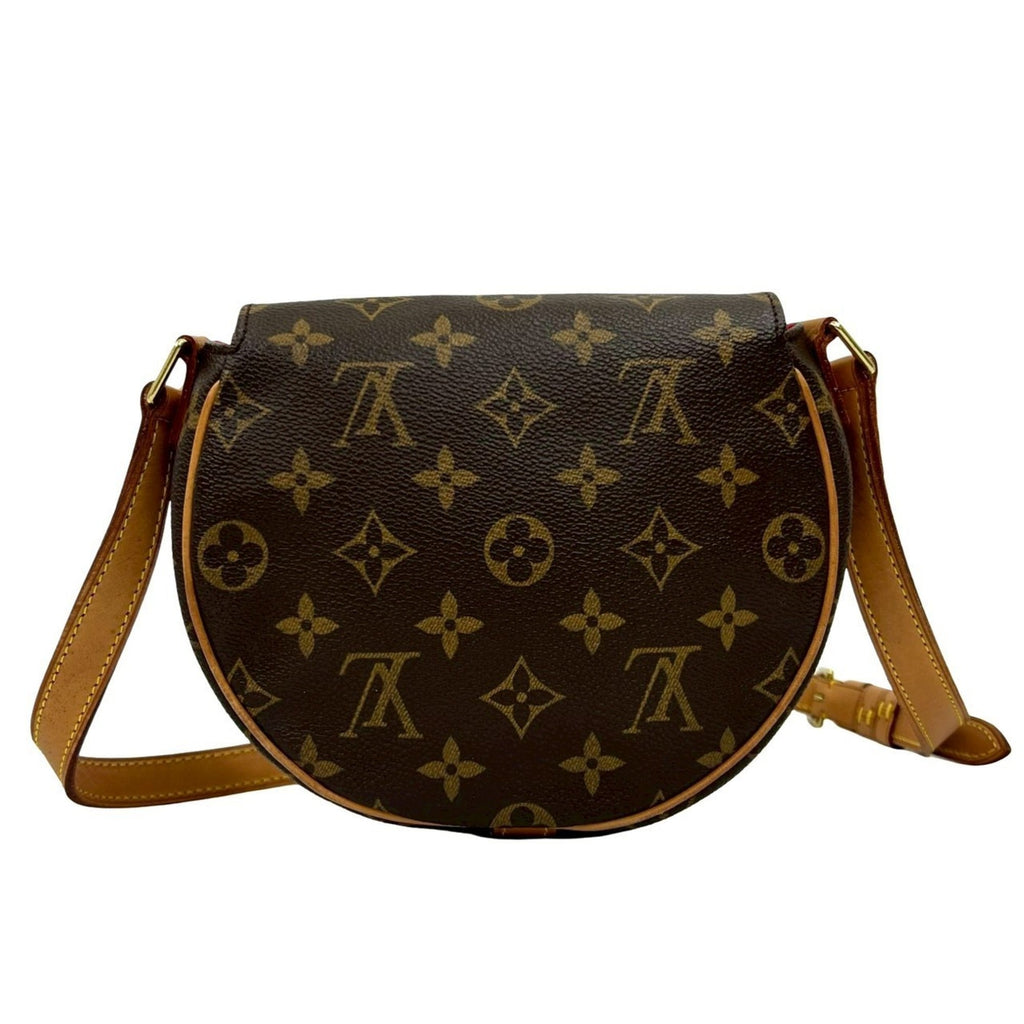 Louis Vuitton Brown Leather Pvc Pochette Shoulder Bag