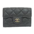 Chanel Black Card Wallet