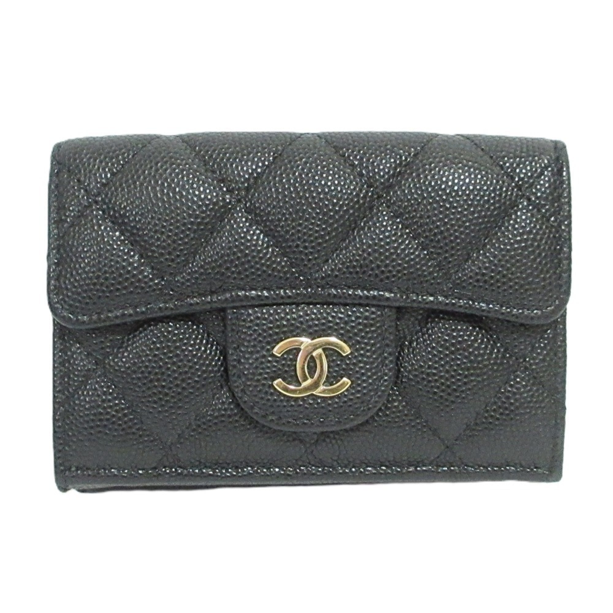 Chanel Black Card Wallet