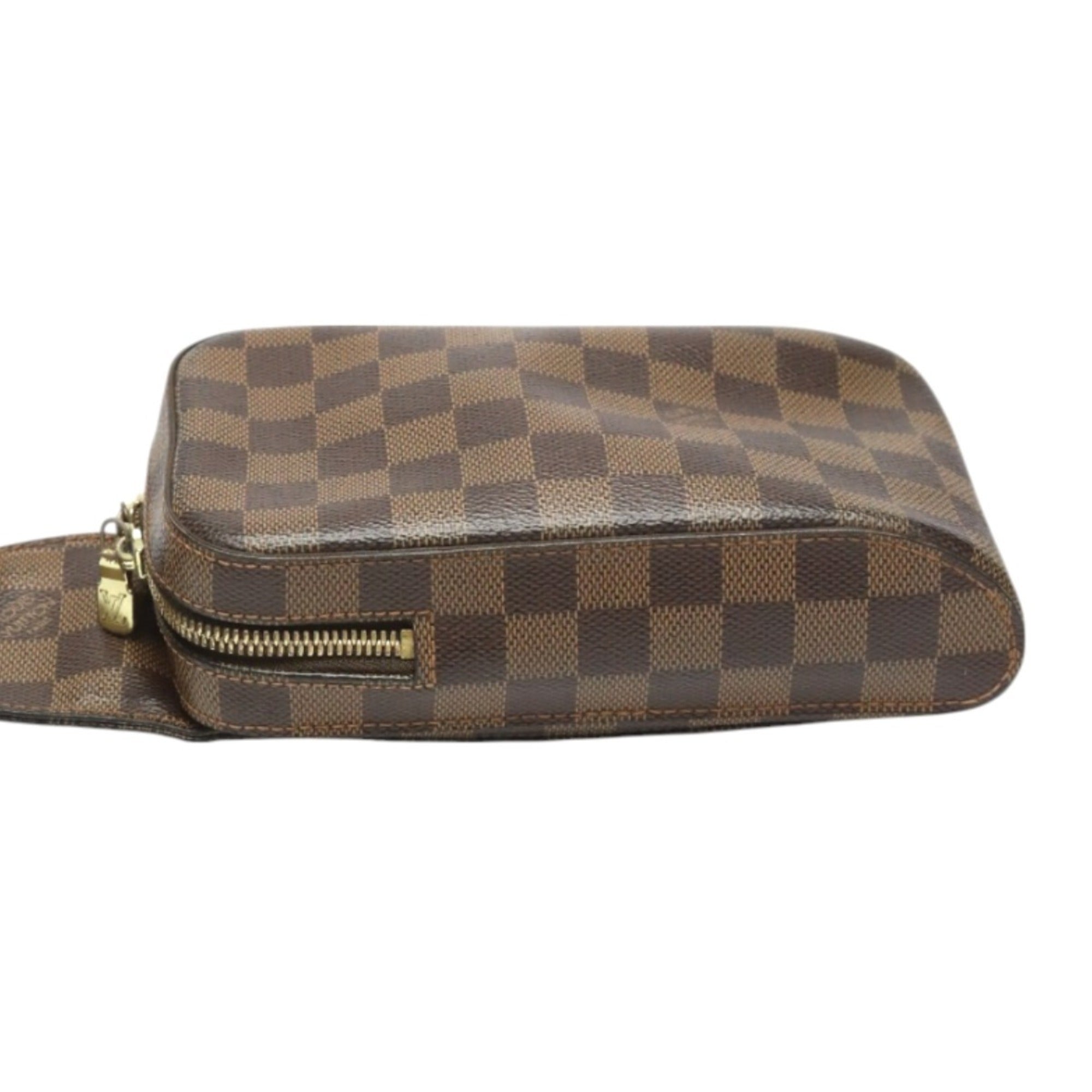 Louis Vuitton Damier Brown Damier Canvas Ebene Galle Damier Canvas Sling Bag
