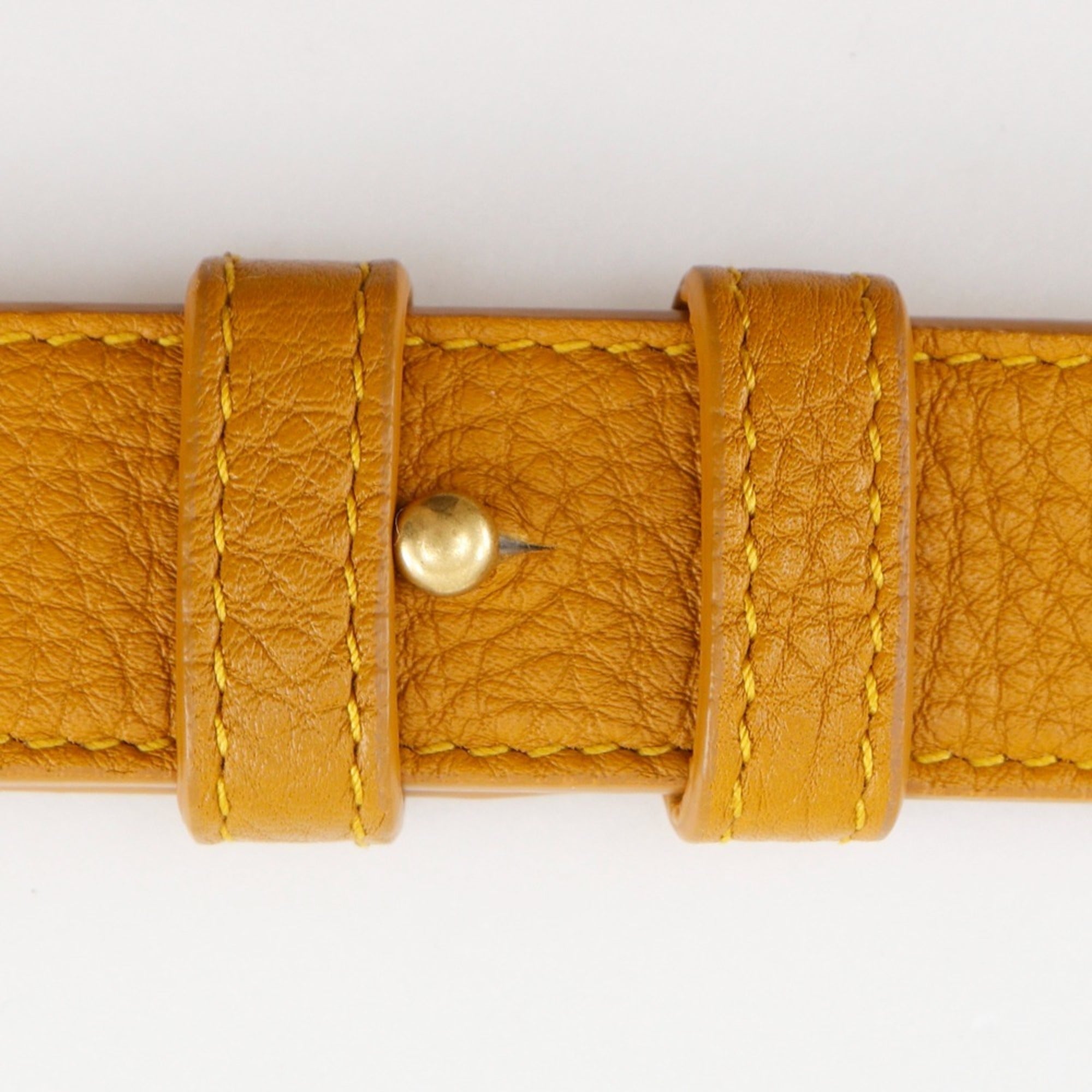 Bottega Veneta Brown Camel Leather Shoulder Bag