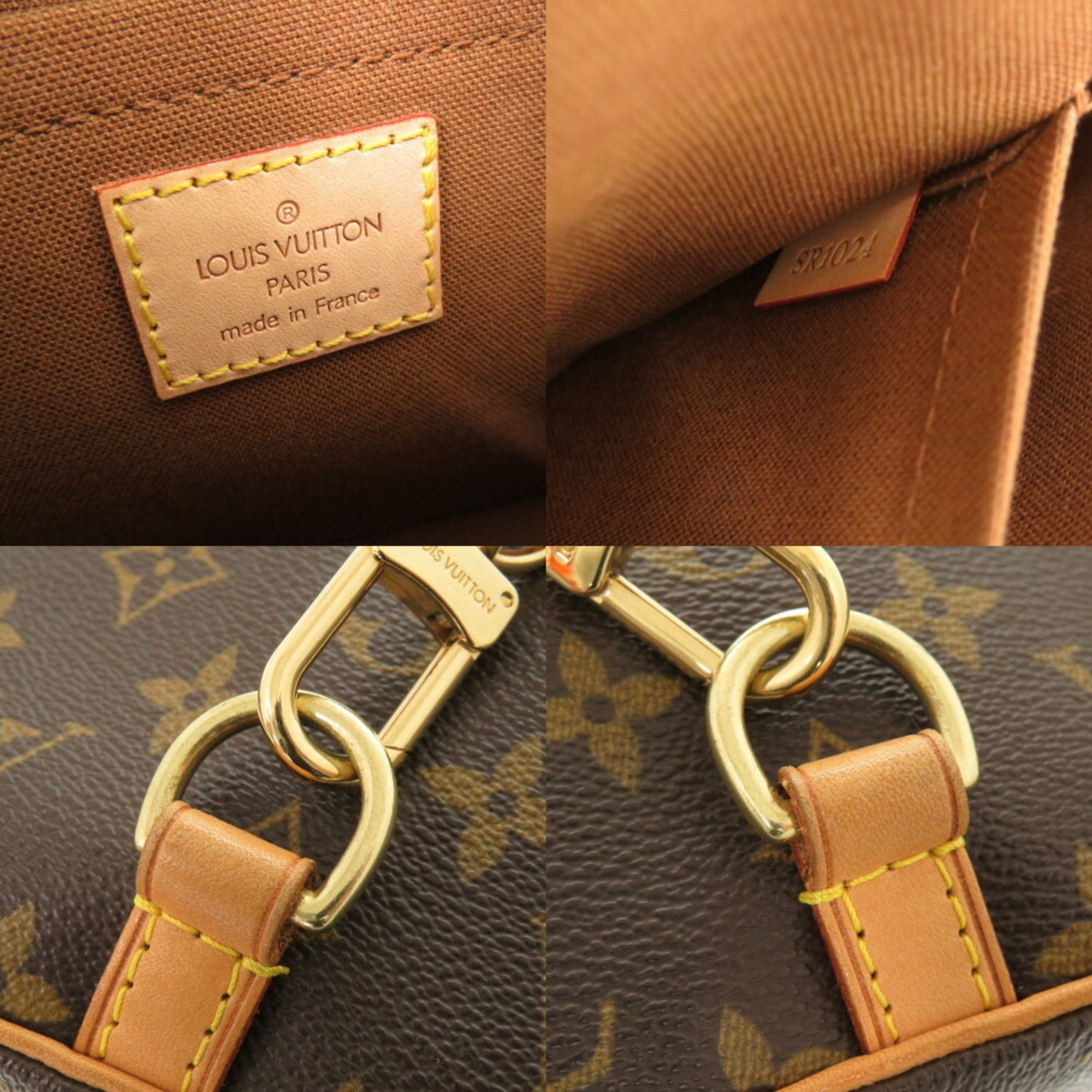 Louis Vuitton Brown Monogram Monogram Handbag
