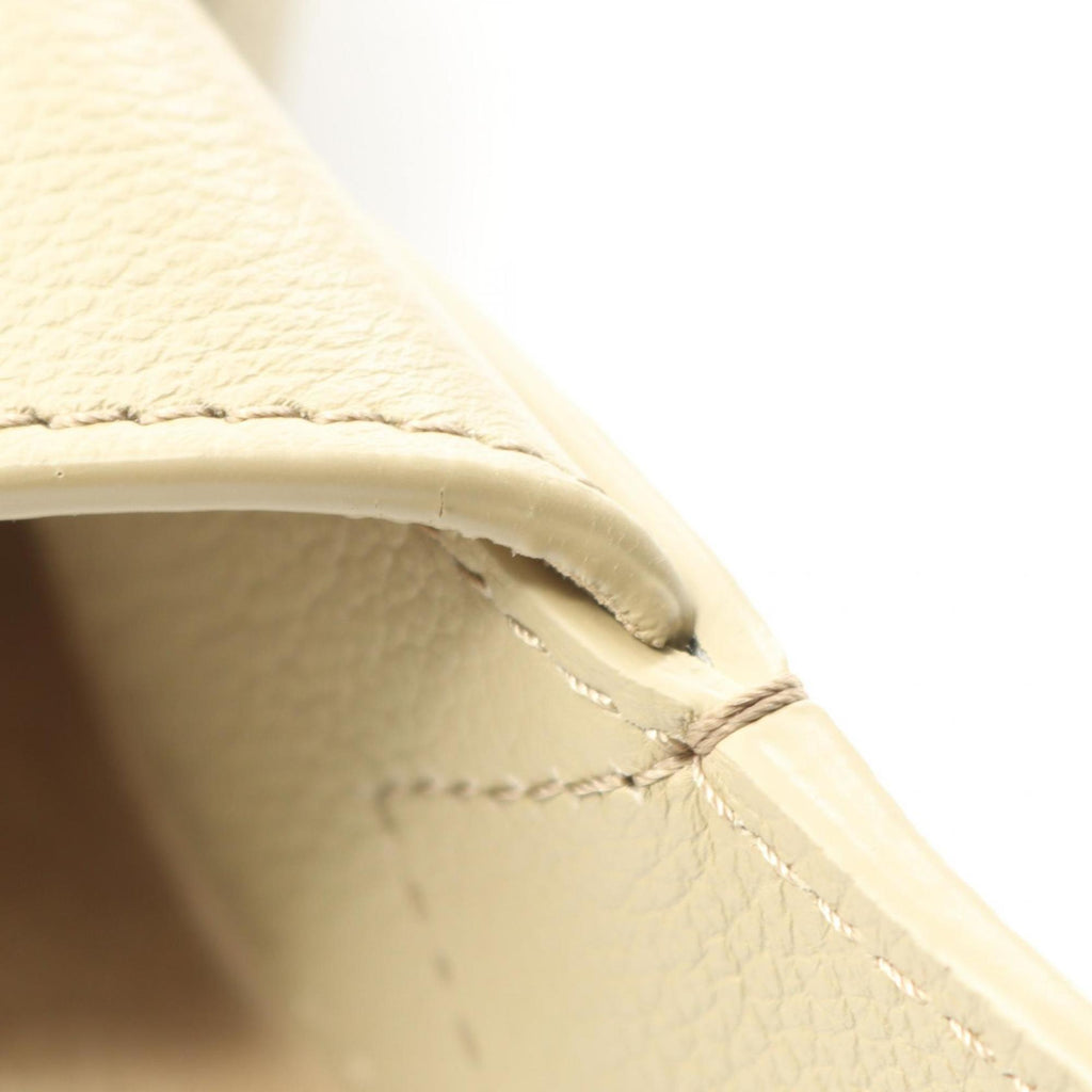 Louis Vuitton Beige Leather Shoulder Bag