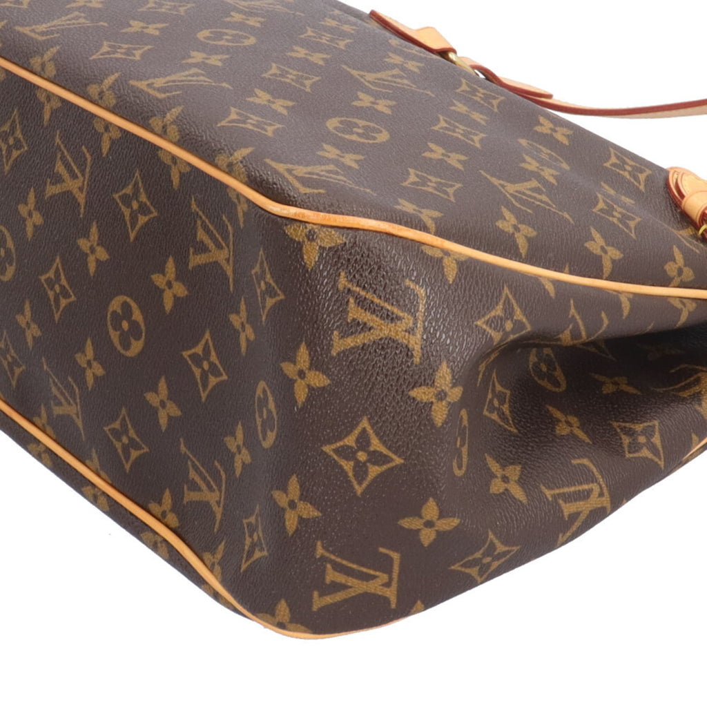 Louis Vuitton Brown Monogram Canvas Tote Bag