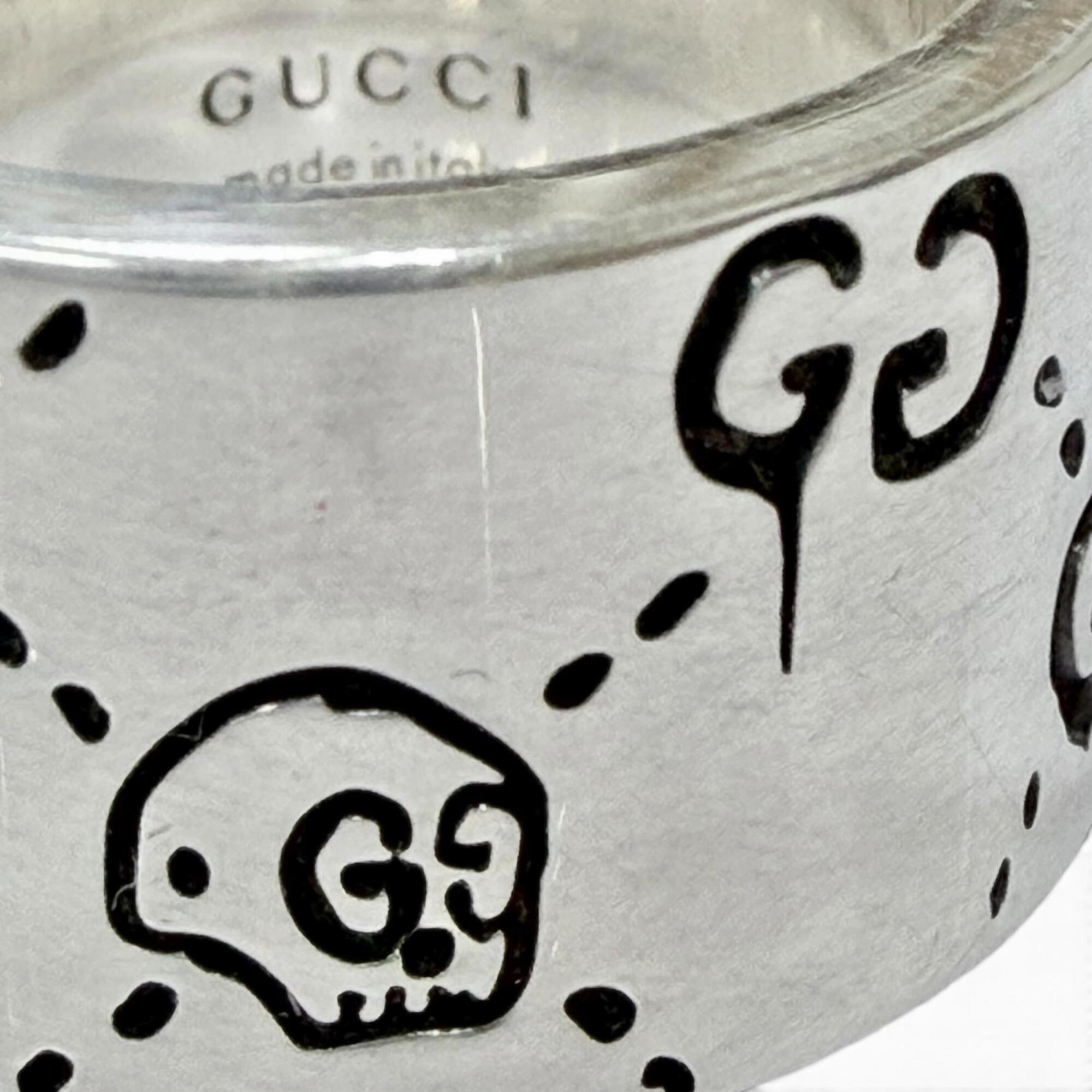 Gucci Silver Silver 925 Band Ring (Pre-Owned)
